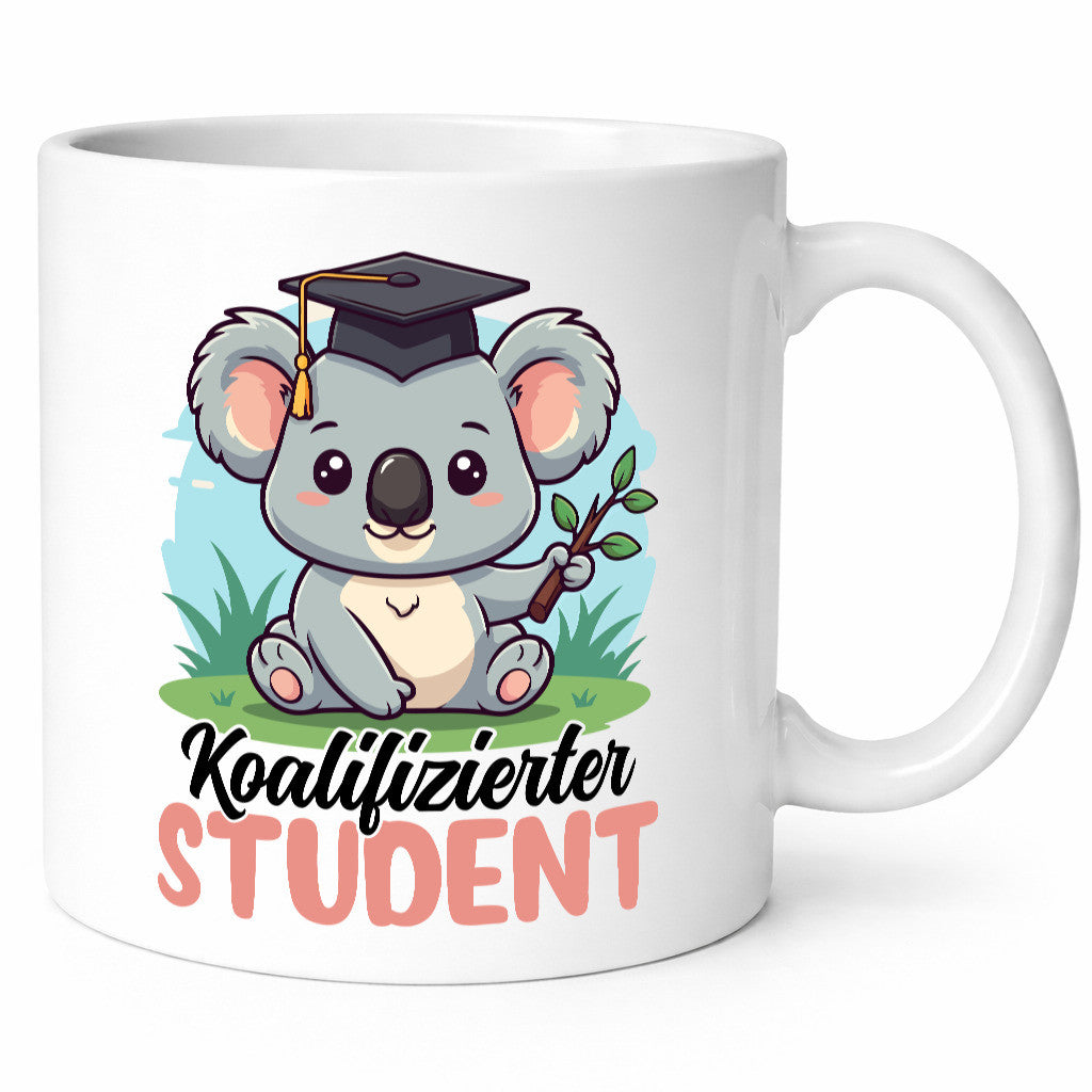 Koalifizierter Student | Universität Uni Studium Geschenk Humor Geschenkidee