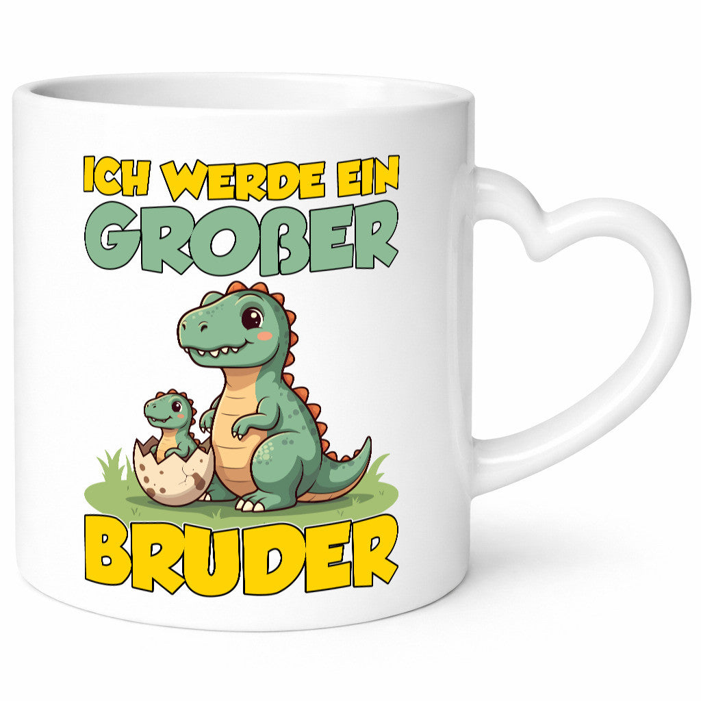 Ich werde großer Bruder | Dinosaurier Big Brother lustig Humor Geschenkidee