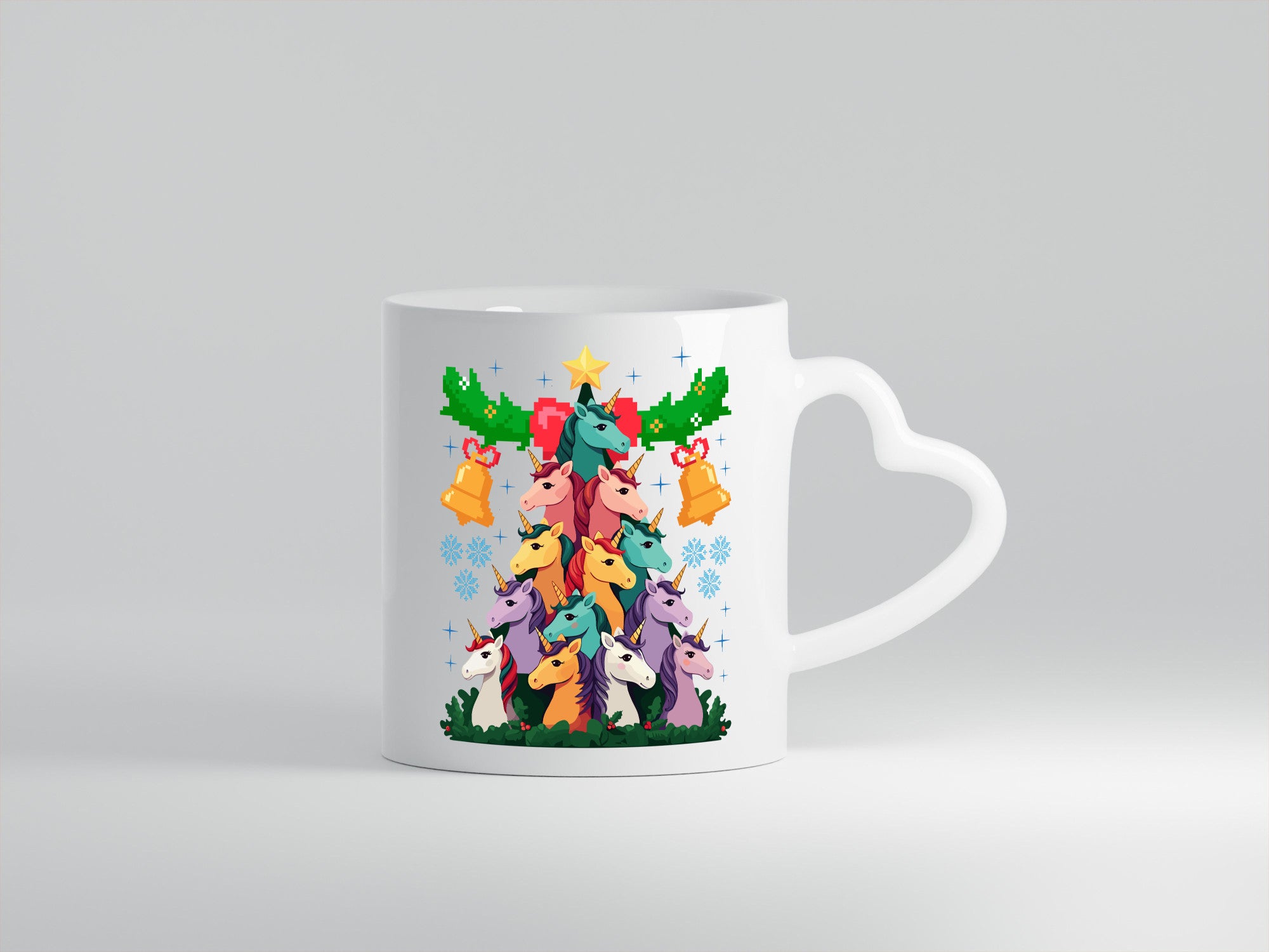 Ugly Christmas | Weihnachtsbaum Einhorn lustig Humor Geschenkidee Geschenk Tasse
