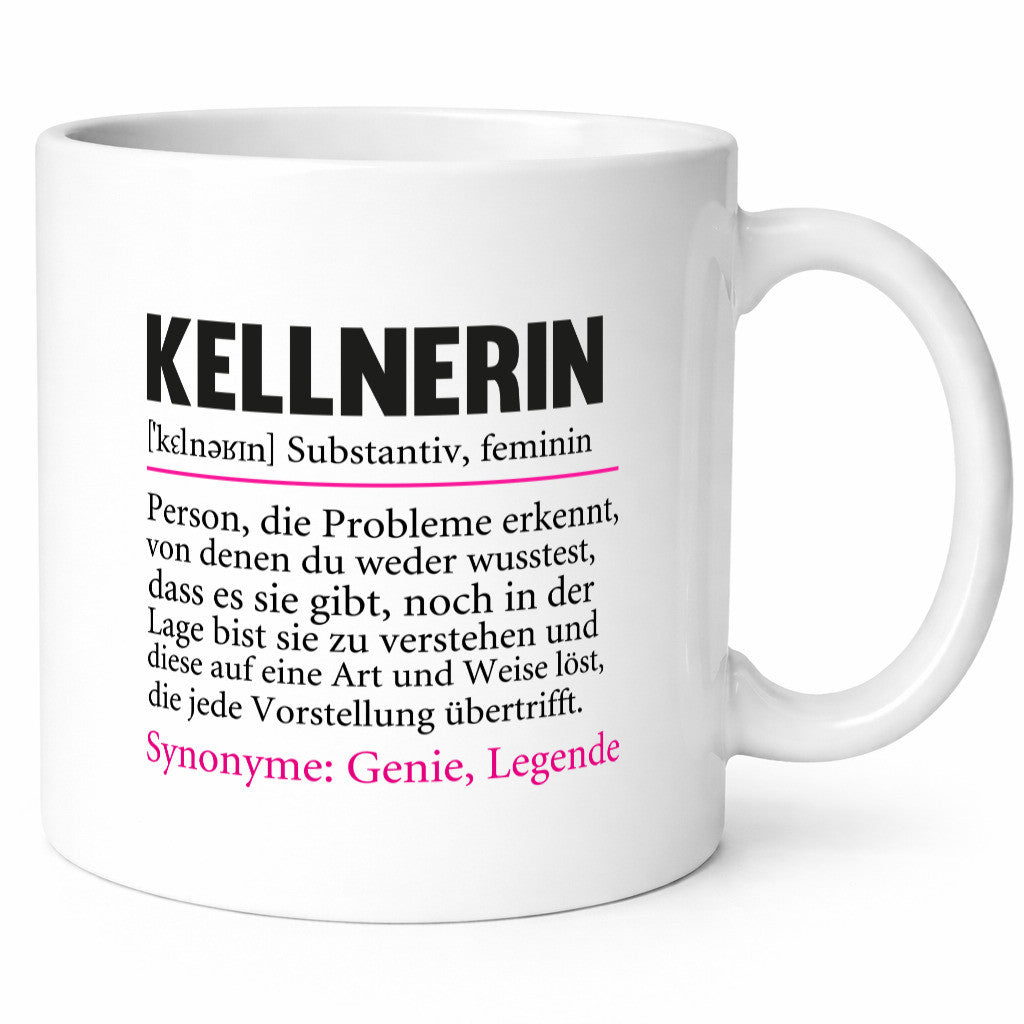 Kellnerin | lustig Spruch Beruf kellnern Bedienung Arbeit Kollegen Büro