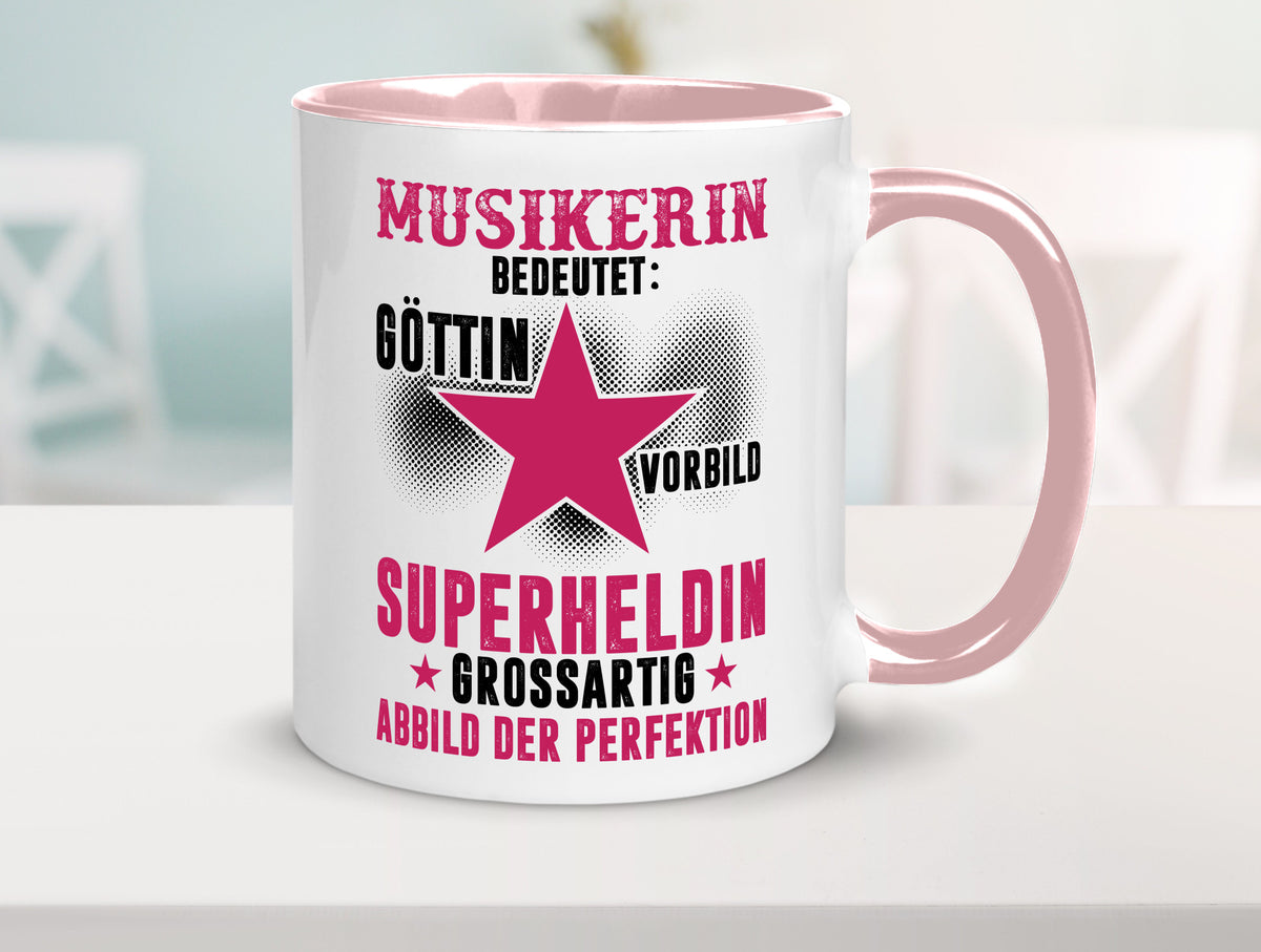 Bedeutung von Musikerin | Musik Musikantin Geschenk Humor Geschenkidee lustiger Tasse