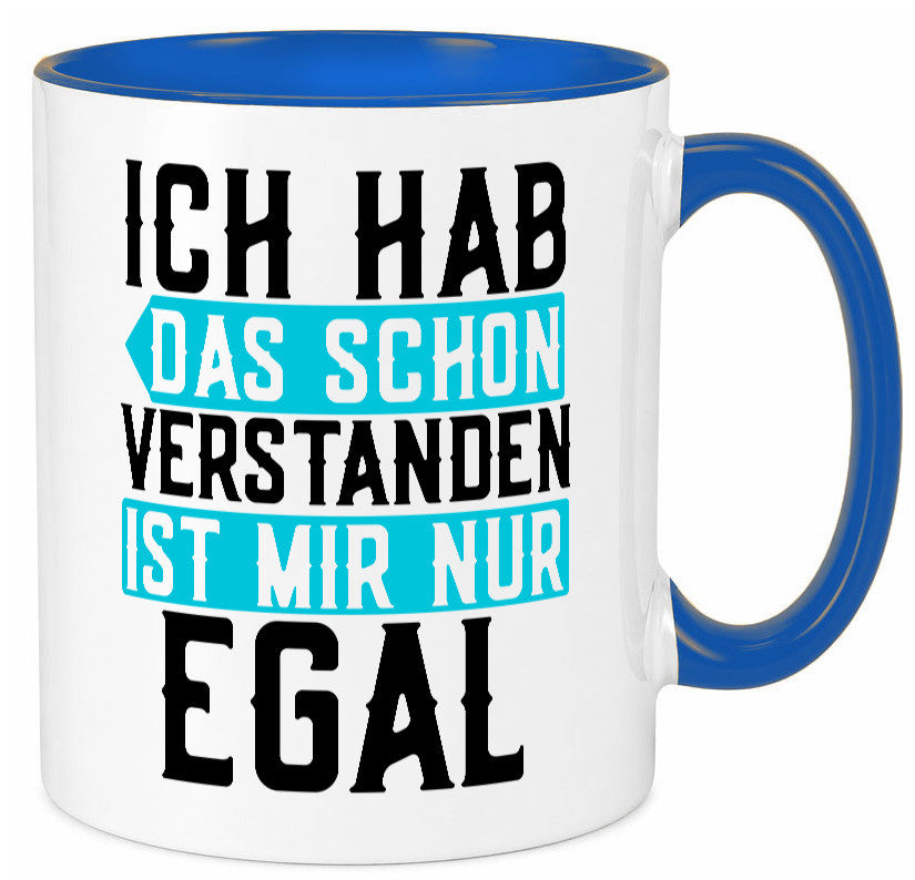Ist mir egal | Protest Teenager Humor Spruch Büro lustig Arbeit Kollegen Tasse