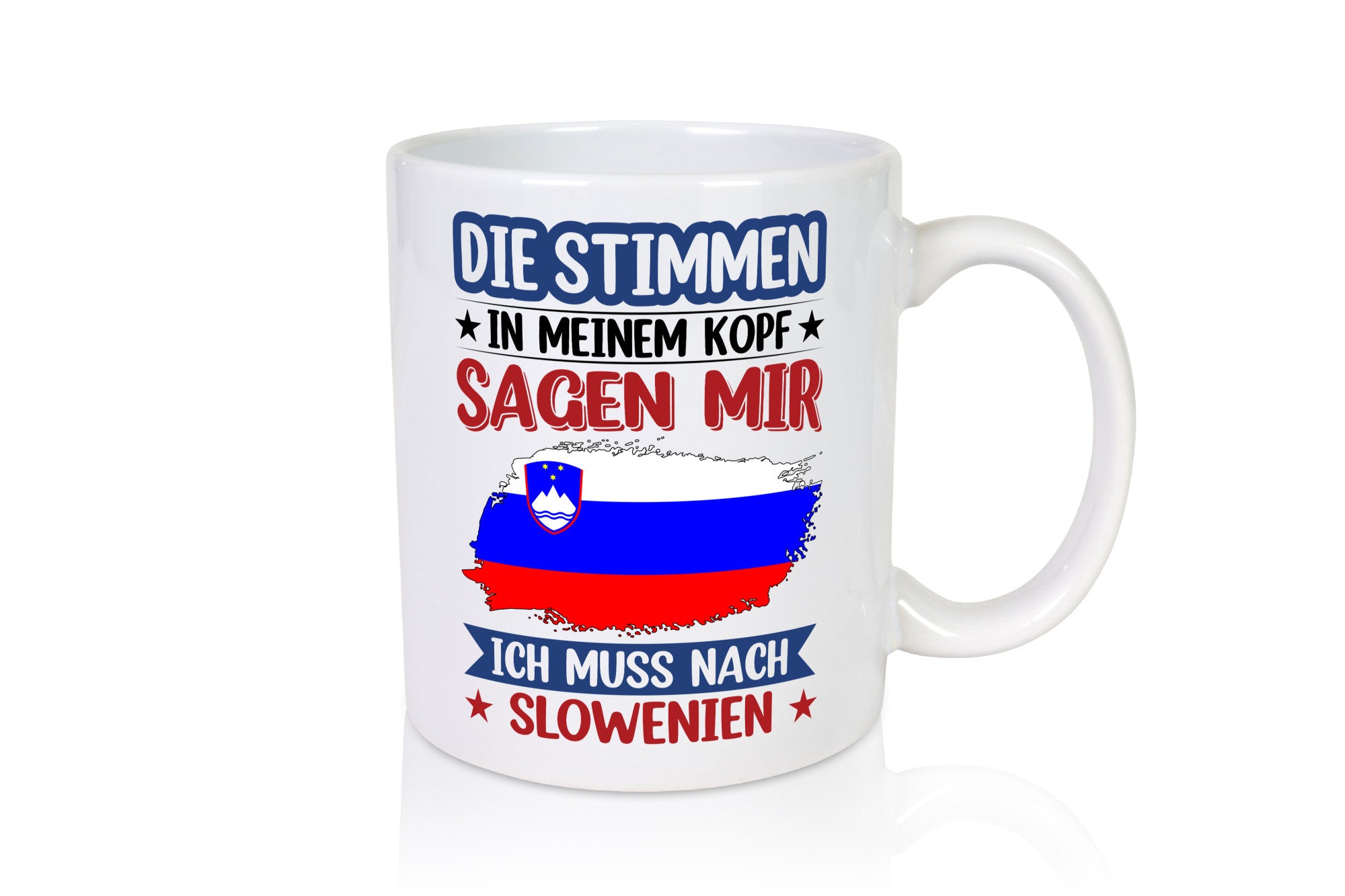 Slowenien | Urlaub Stimmen in meinem Kopf Traumland v2 Geschenk Humor