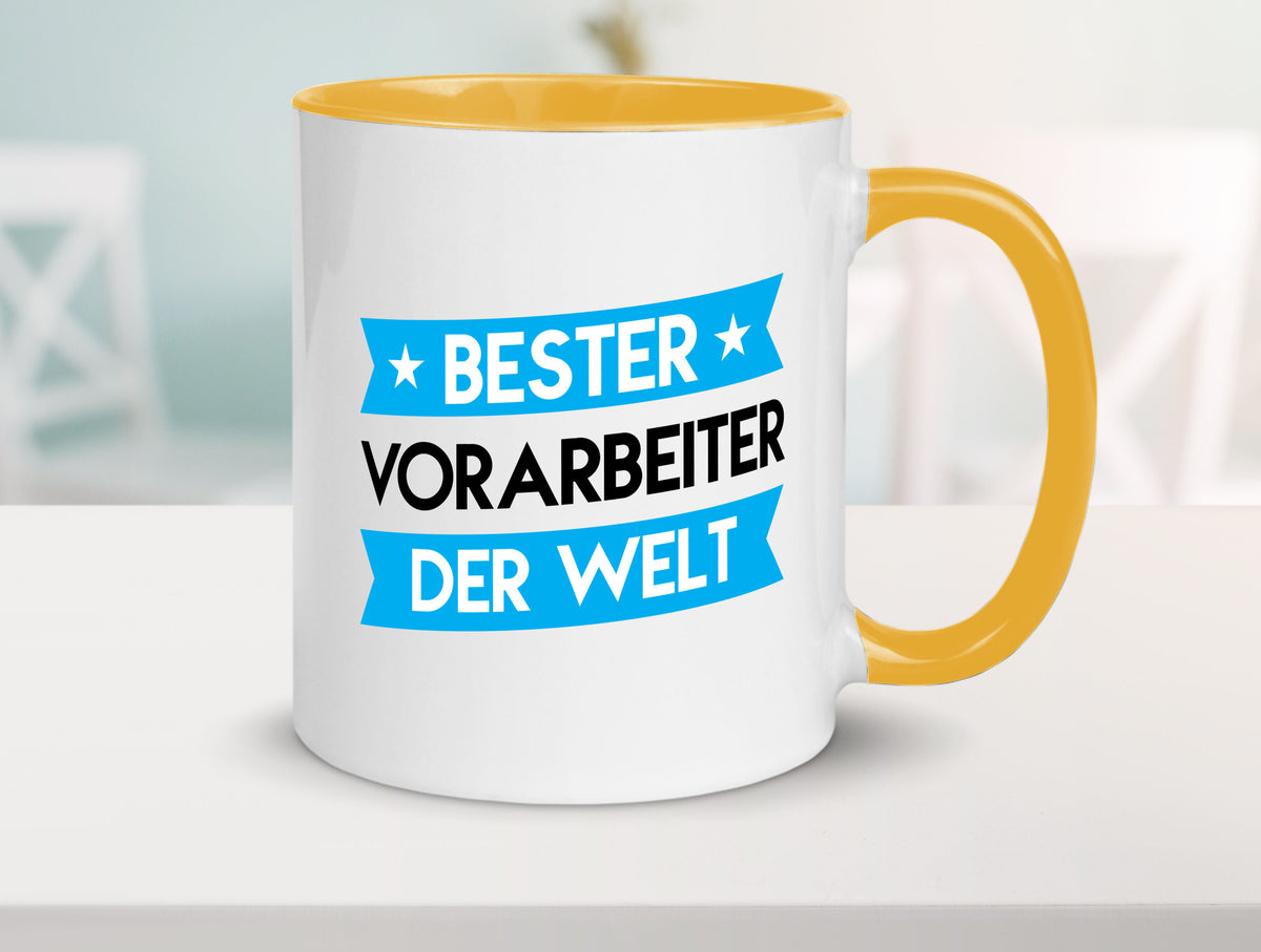 Bester Vorarbeiter | Kollege Teamleiter lustiger Spruch Geschenk Arbeit Tasse