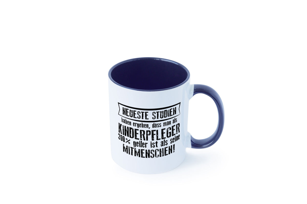 Neuste Studien: Kinderpfleger | Pfleger Kinder v2 lustiger Spruch Geschenk Tasse