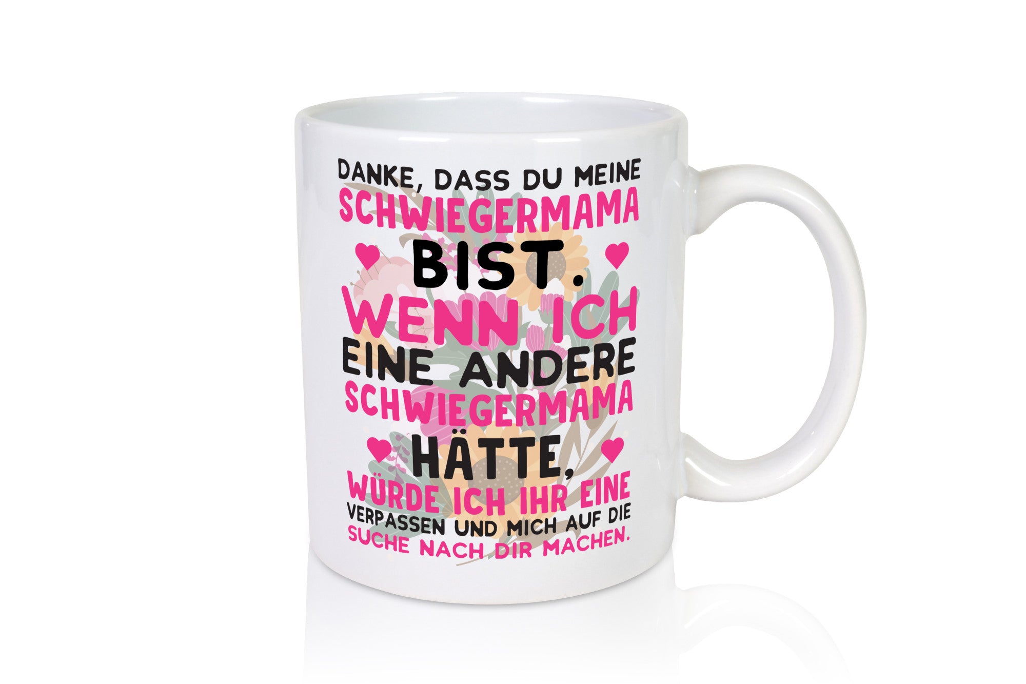 Danke Schwiegermama | Schwiegermutter Tasse Spruch lustig Familie Geschenkidee