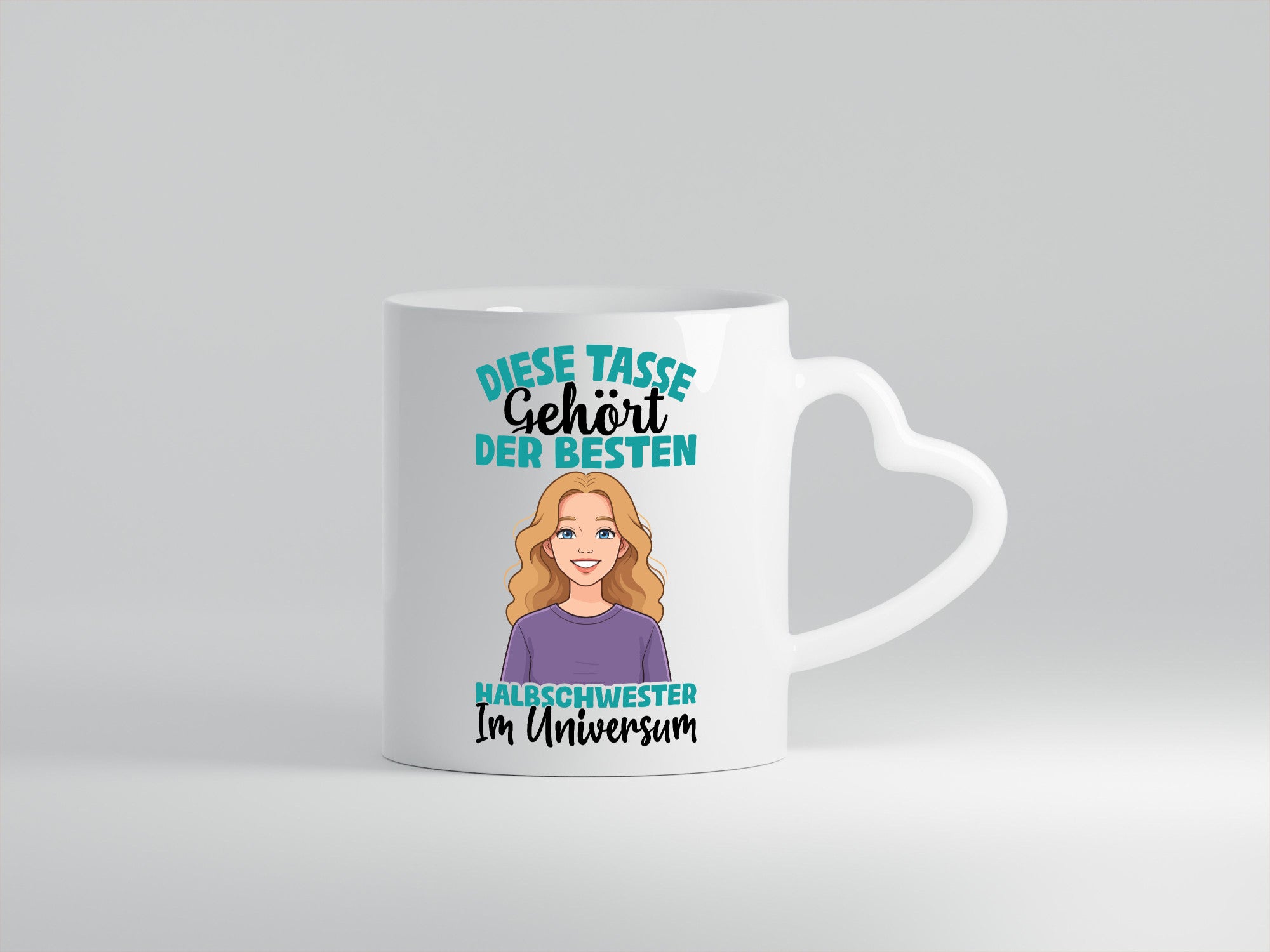 Im Universum: Halb Schwester | Stiefvater Stiefmutter Geschenkidee Familie