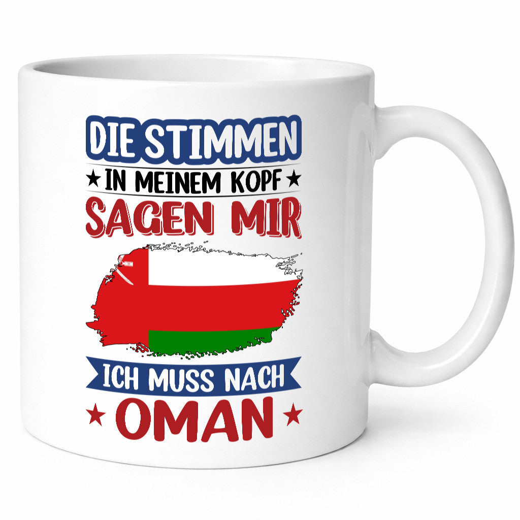 Oman | Urlaub Stimmen in meinem Kopf Traumland v2 lustig Familie Geschenkidee