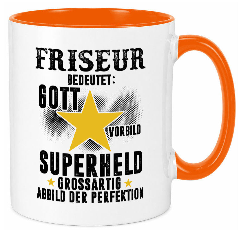 Bedeutung von Friseur | Frisör lustiger Spruch Geschenk Humor Geschenkidee Tasse