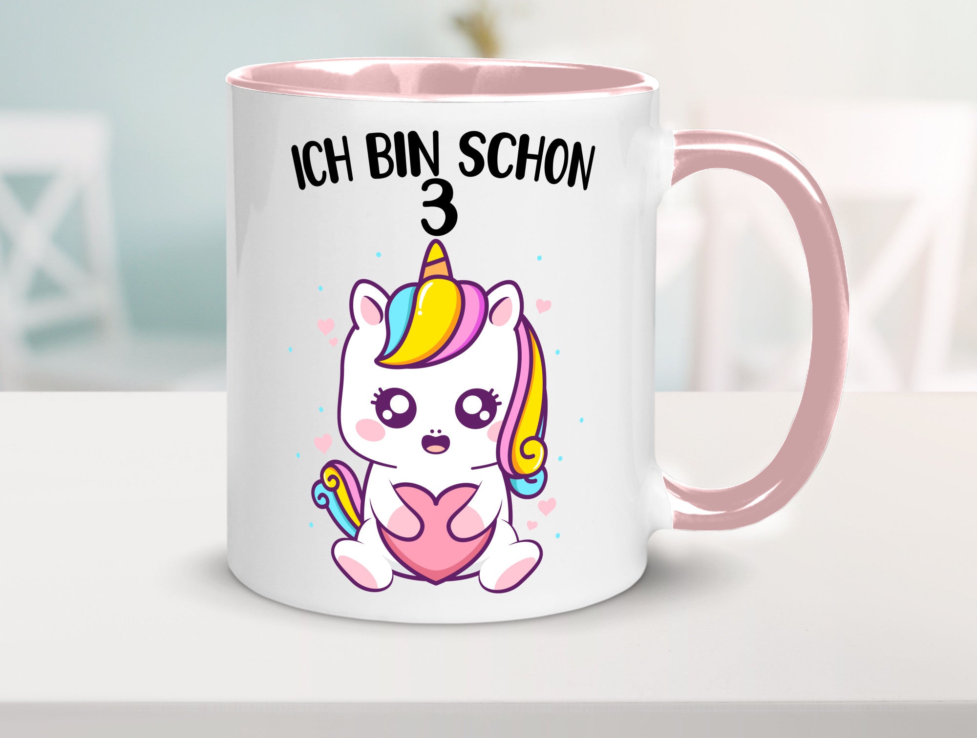 3. Geburtstag | Ich bin schon 3 Jahre Einhorn Mädchen lustig Geschenkidee