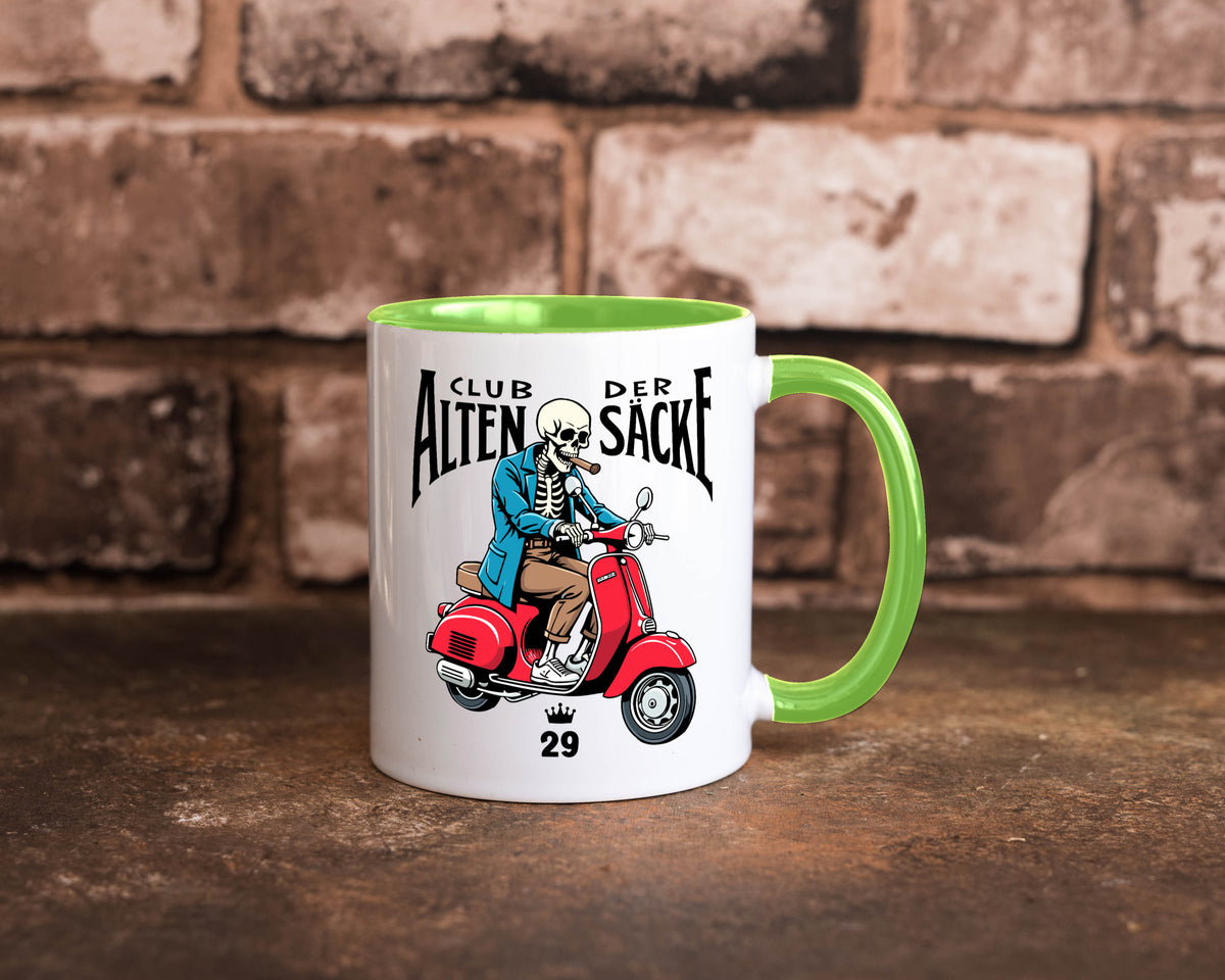 29. Geburtstag | 29 Jahre Club der alten Säcke lustiger Spruch Geschenk Tasse