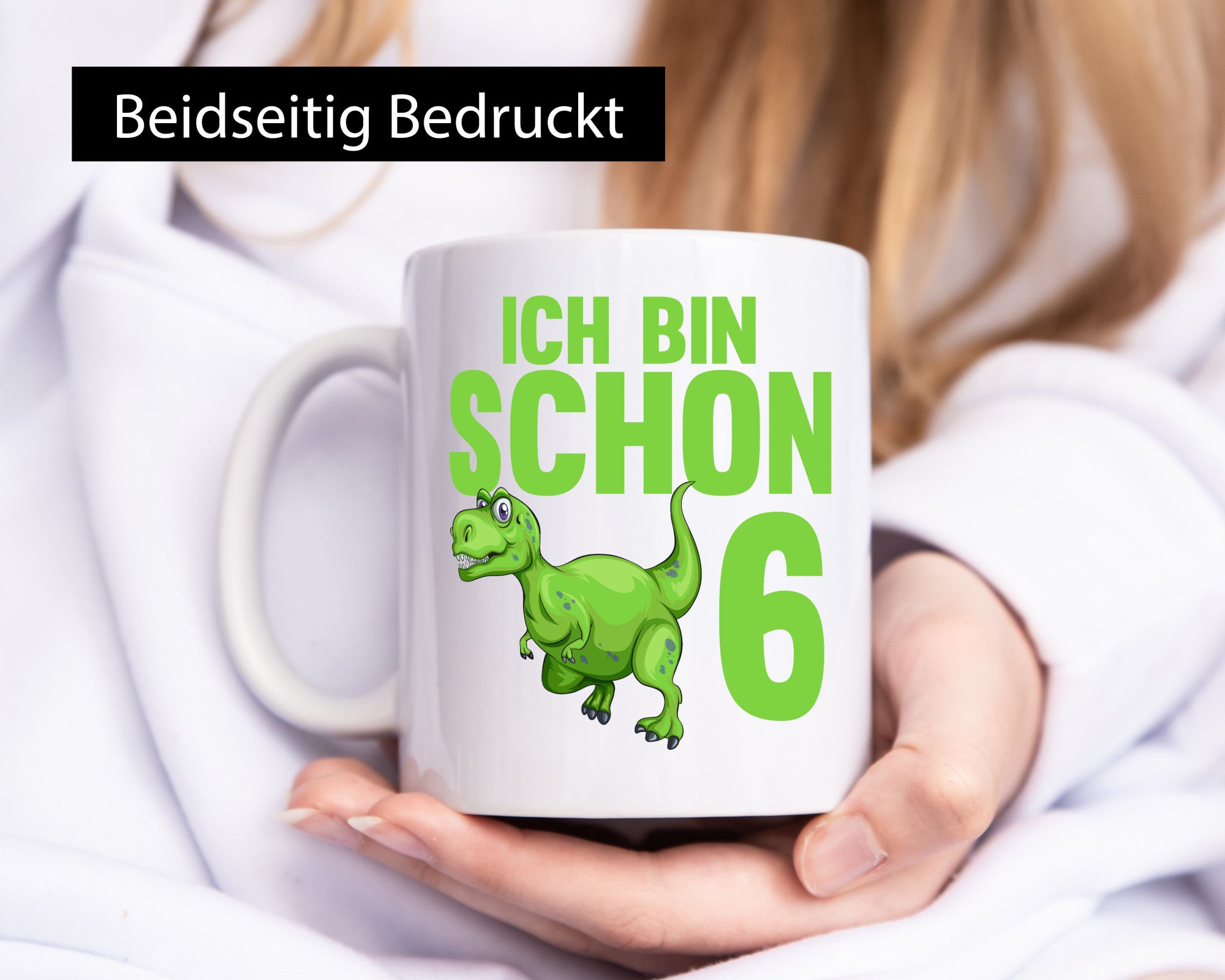 6. Geburtstag | 6 Jahre Dino Dinosaurier lustiger Spruch Geschenk Geschenkidee
