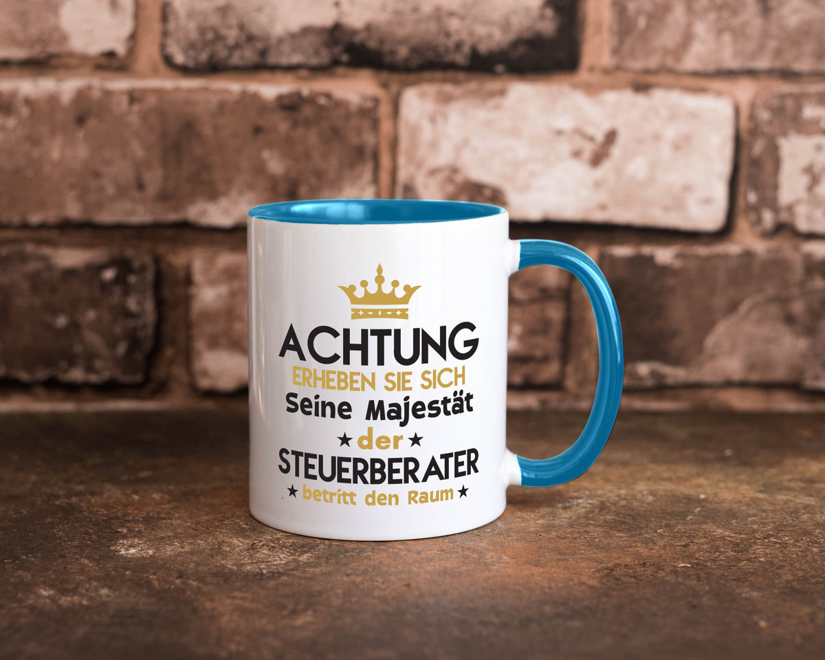 Seine Majestät Steuerberater | Steuern v2 Geschenk Humor Geschenkidee lustiger Tasse