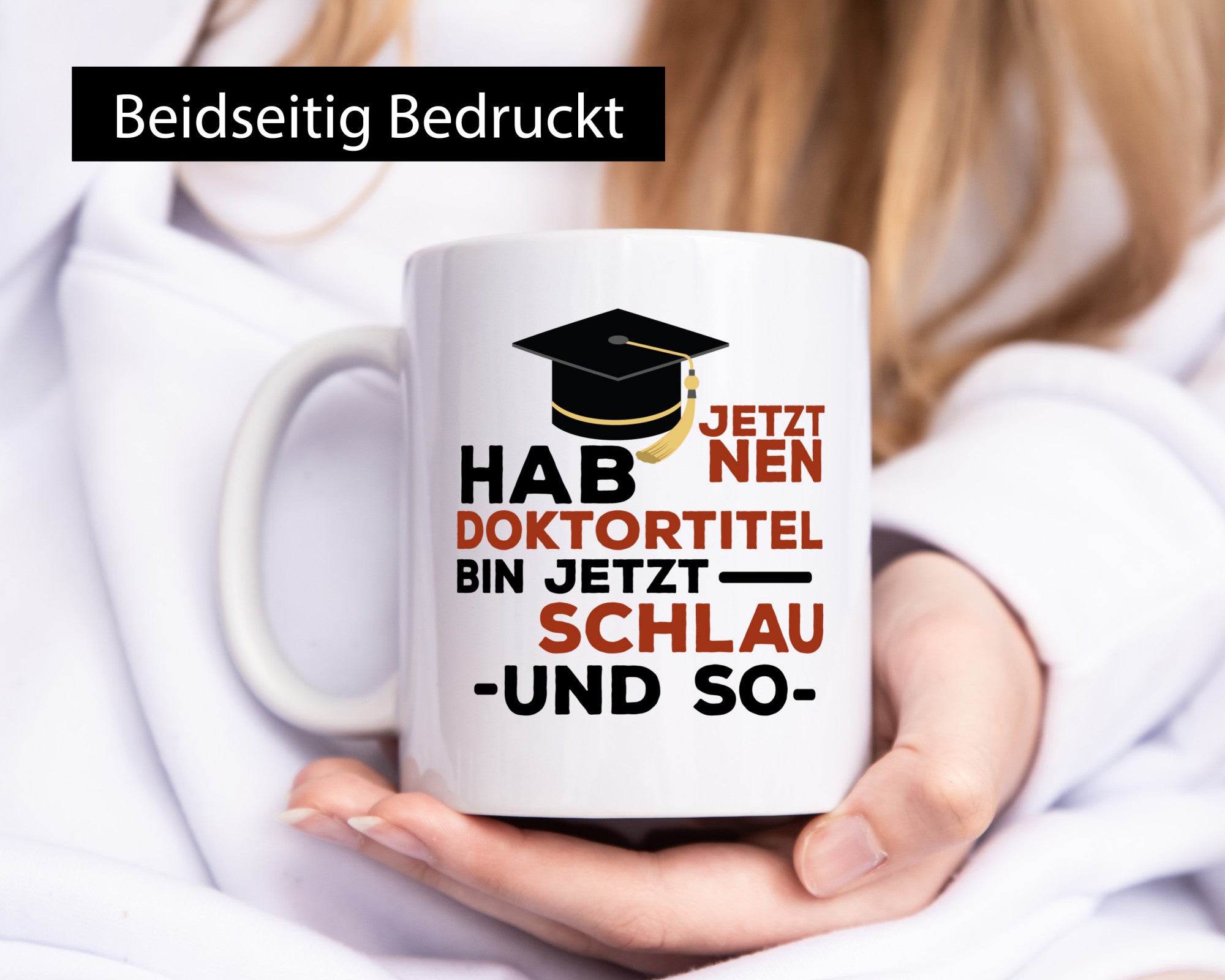 Doktortitel | Spruchtasse Doktorarbeit Doktorand lustig Arbeit Kollegen Büro