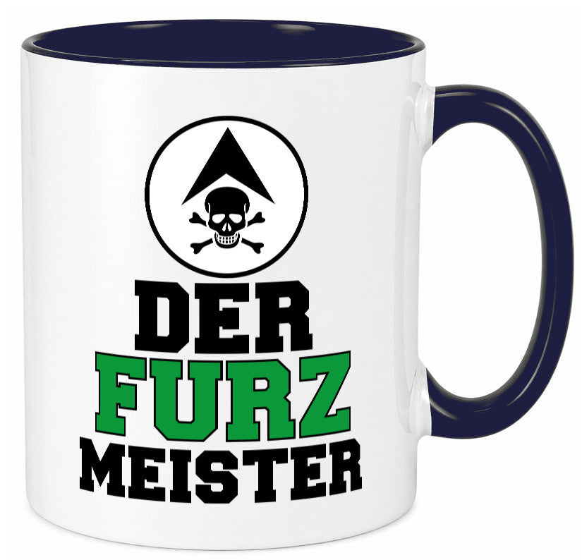 Der Furz Meister | Männer Tasse derber Humor Furzen lustiger Spruch Geschenk