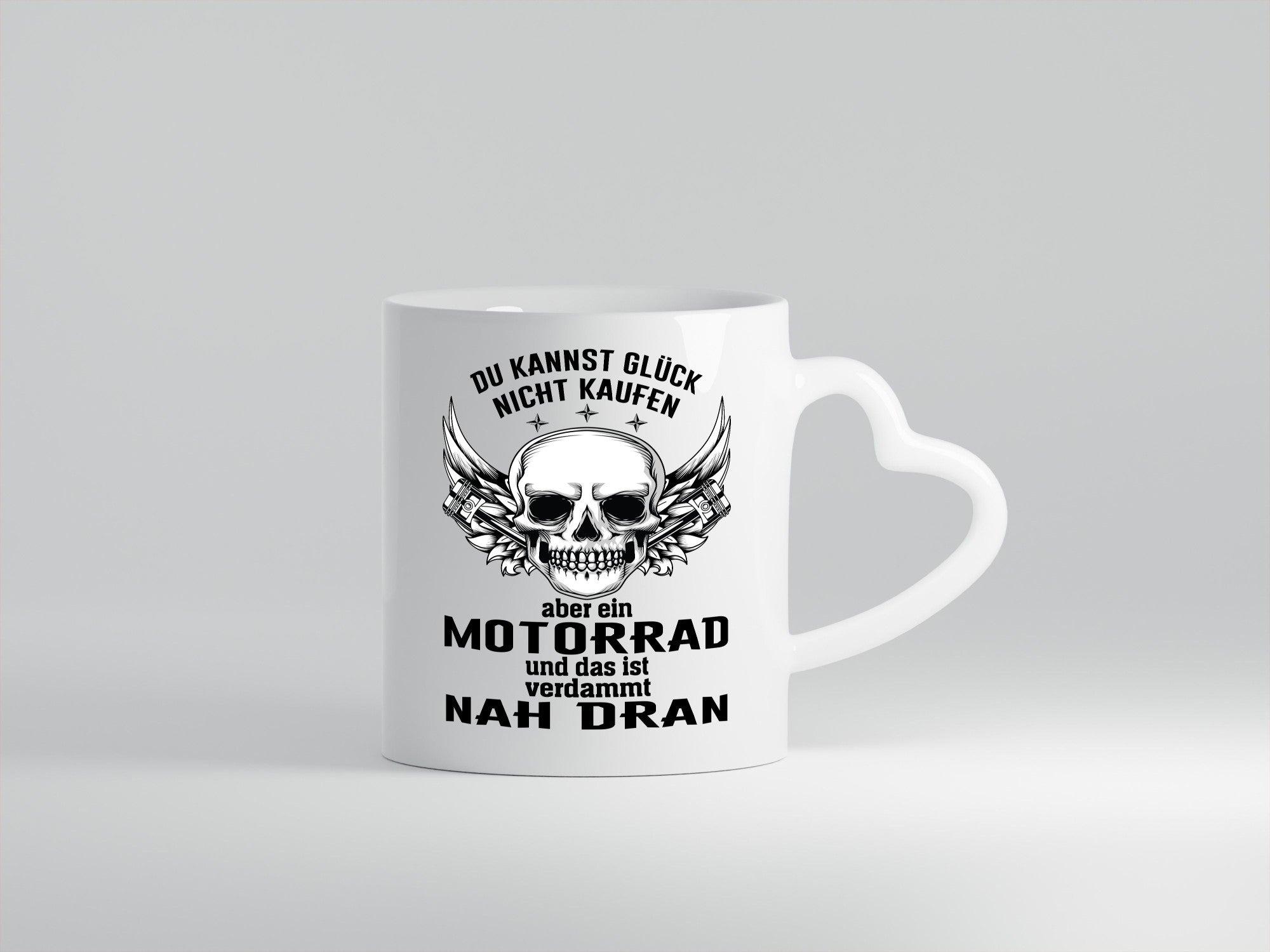 Glück kann man nicht kaufen | Motorrad Fahrer Biker Humor Geschenkidee Tasse