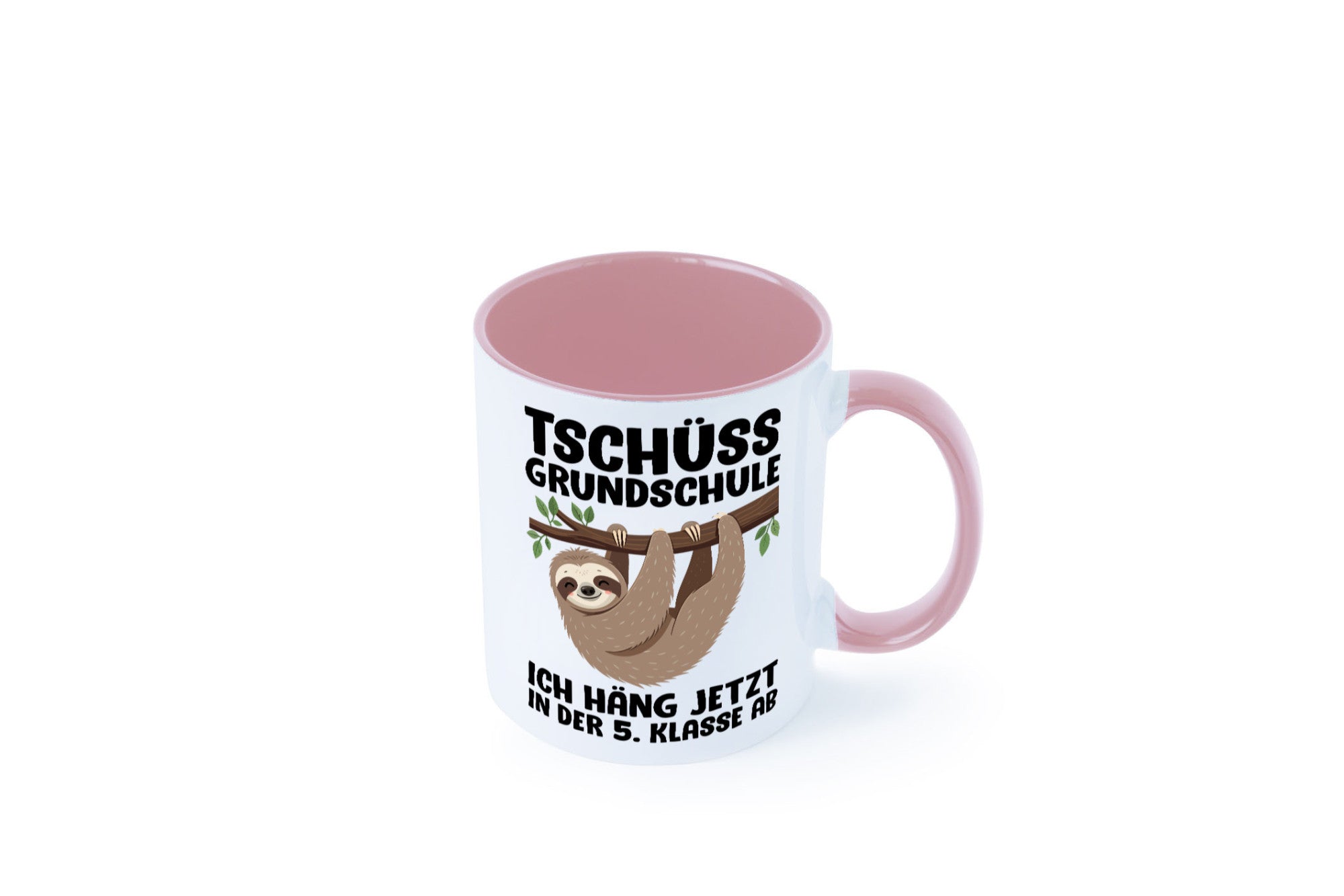 Tschüss Grundschule ich häng jetzt in der 5. Klasse ab Humor Geschenkidee Tasse