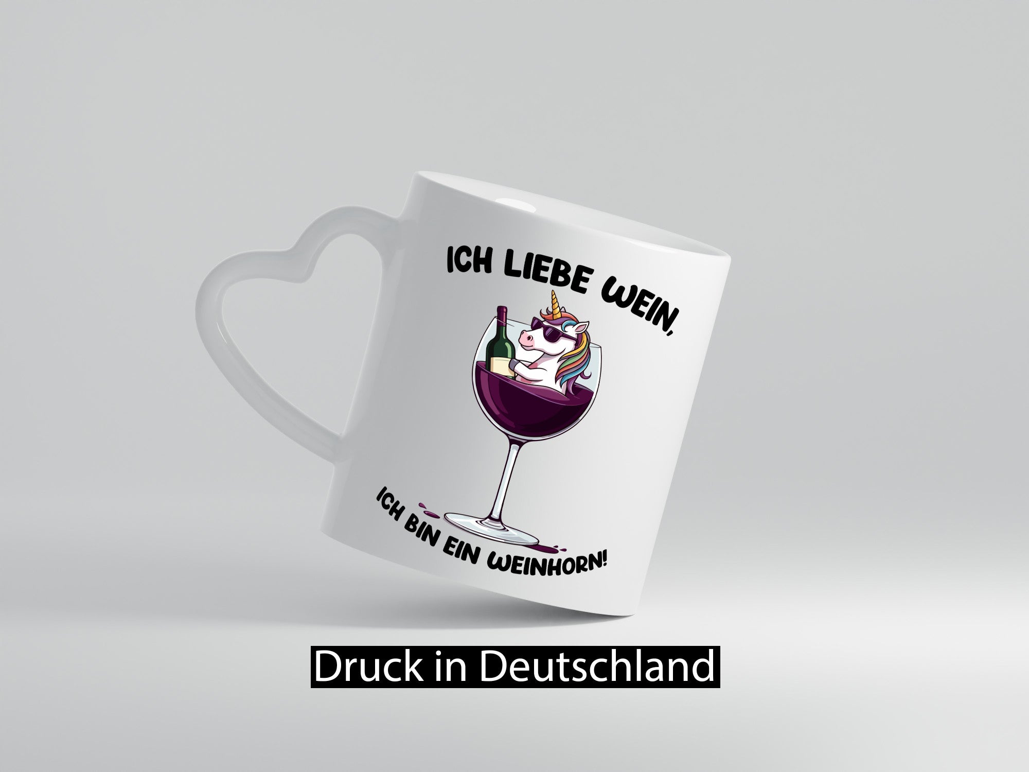 Ich bin ein Weinhorn | JGA Junggesellinnenabschied v2 lustig Humor Geschenkidee