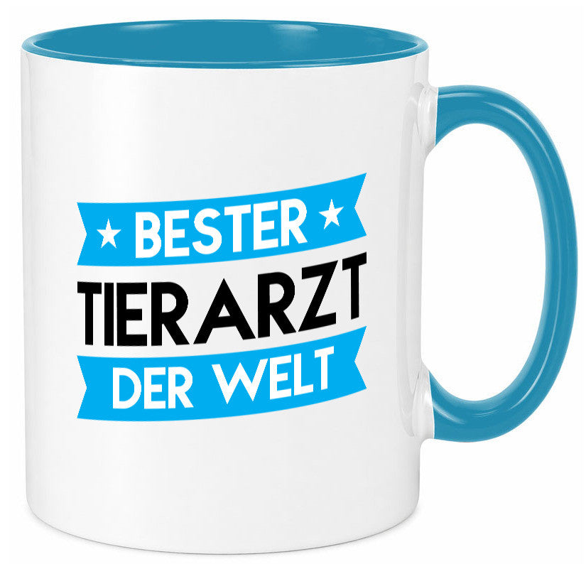 Bester Tierarzt | Tiermedizin Mediziner Geschenk Tierliebhaber Humor lustiger Tasse