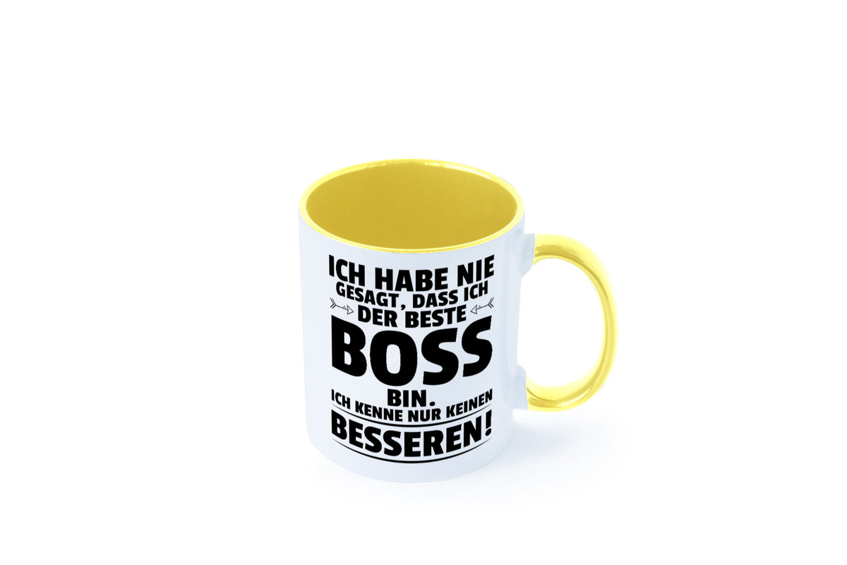 Der Beste Boss | Führungskraft Vorgesetzter lustiger Spruch Geschenk Humor Tasse