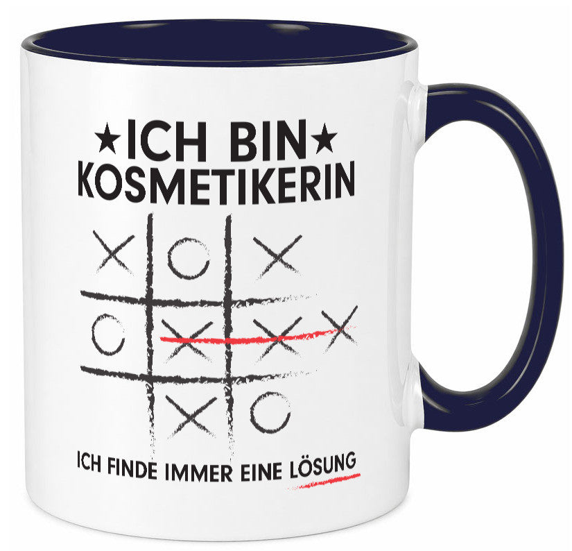 Löse Probleme: Kosmetikerin | Kosmetik Stylistin Geschenk Humor Geschenkidee