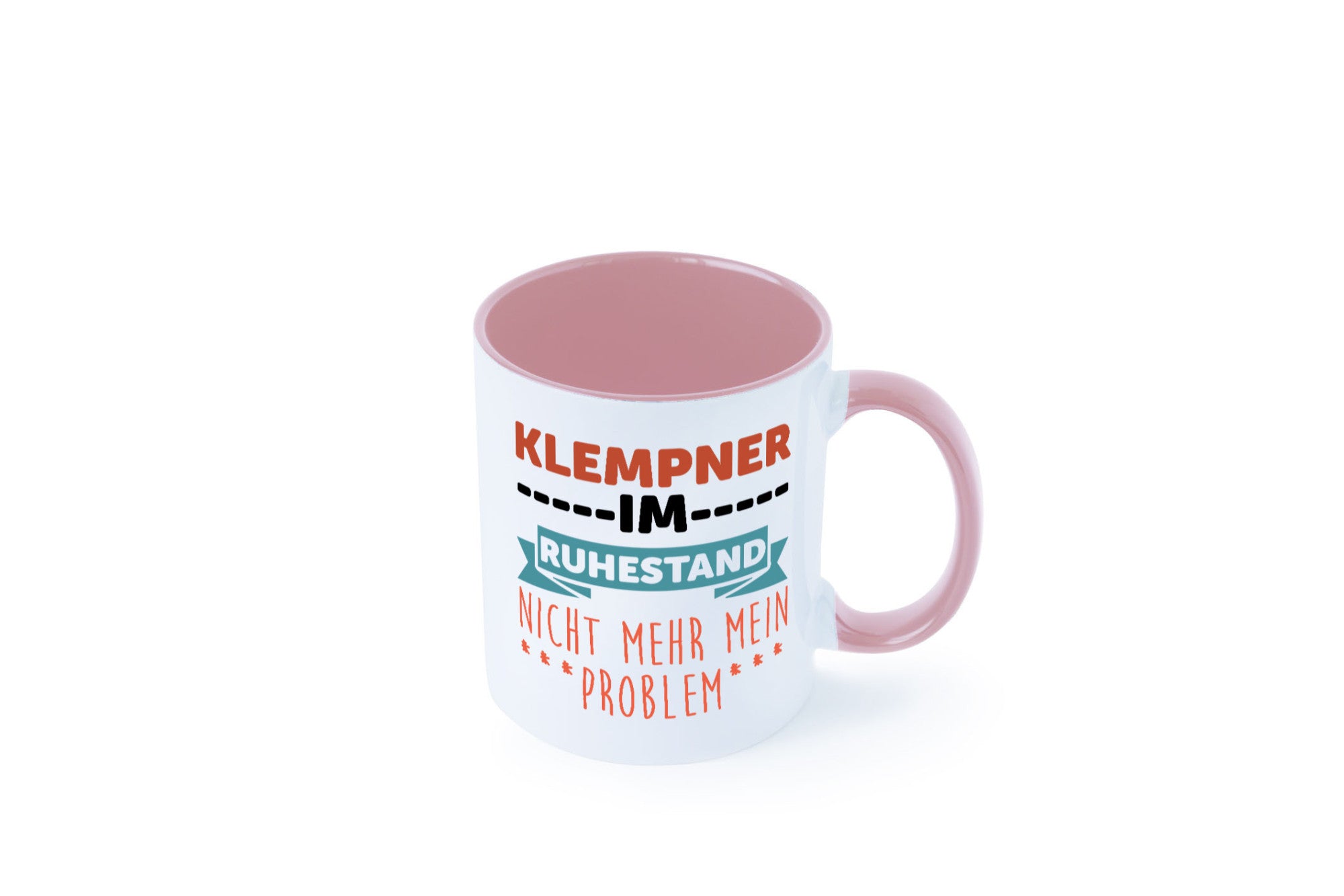 Klempner im ruhestand nicht mehr mein Problem Geschenkidee Jubiläum Humor Tasse