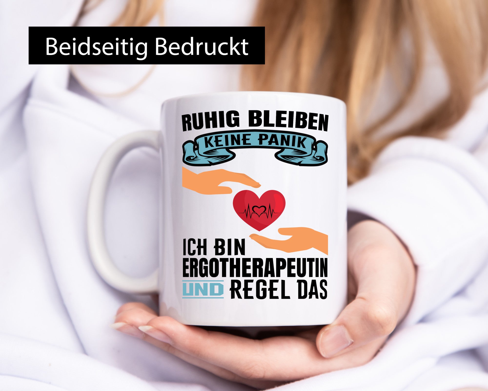 Ruhig bleiben keine Panik | Ergo Ergotherapeutin lustig Humor Geschenkidee
