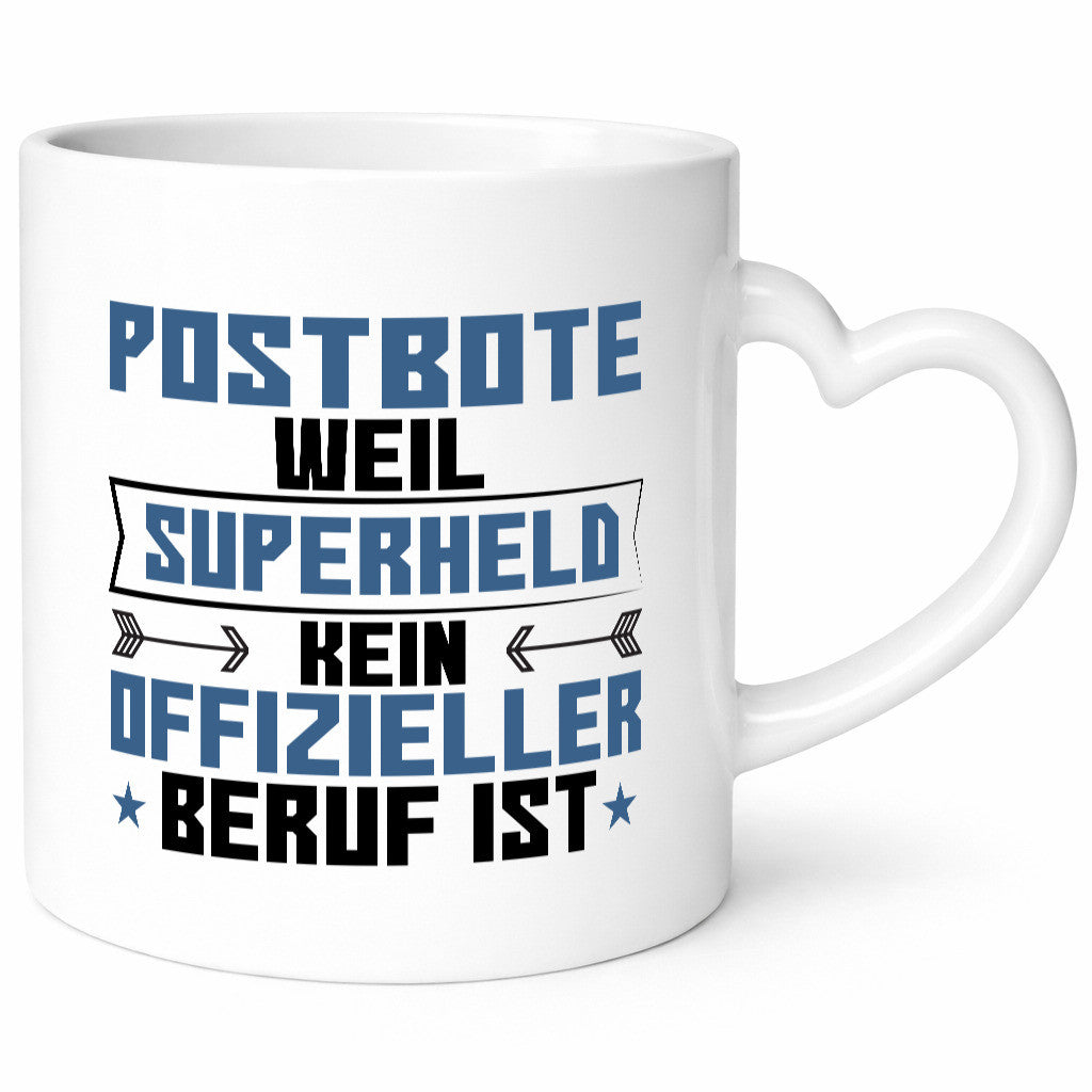 Superheld Postbote | Beruf Post Briefträger Geschenk Arbeit Kollegen Büro