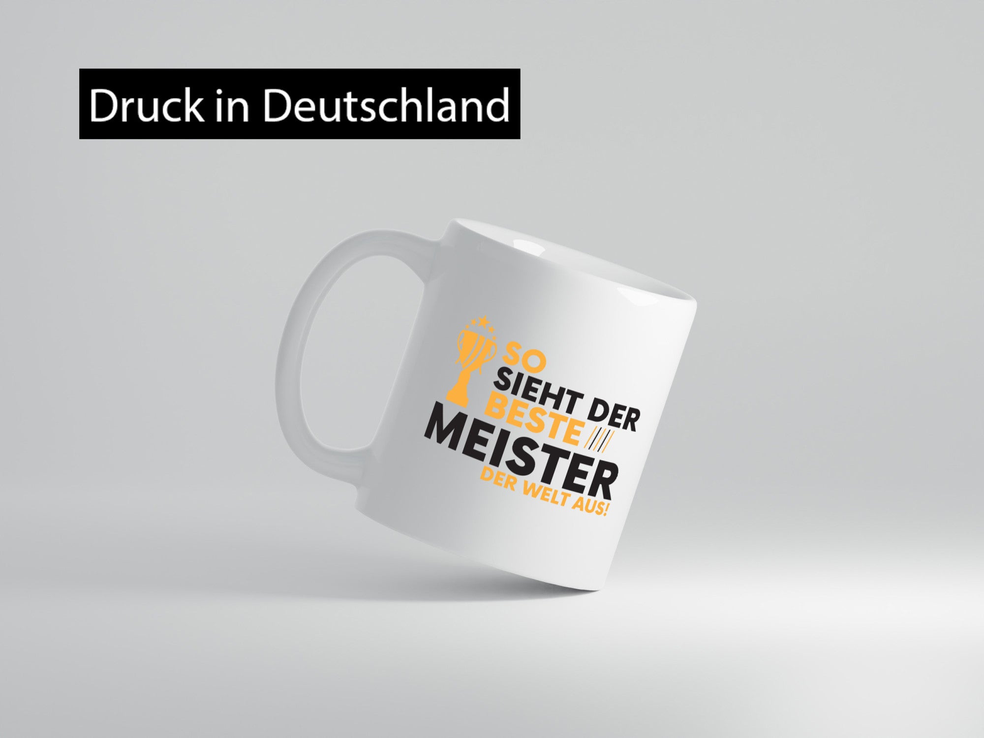 Der Weltbeste Meister | Meisterbrief Humor Geschenkidee Tasse