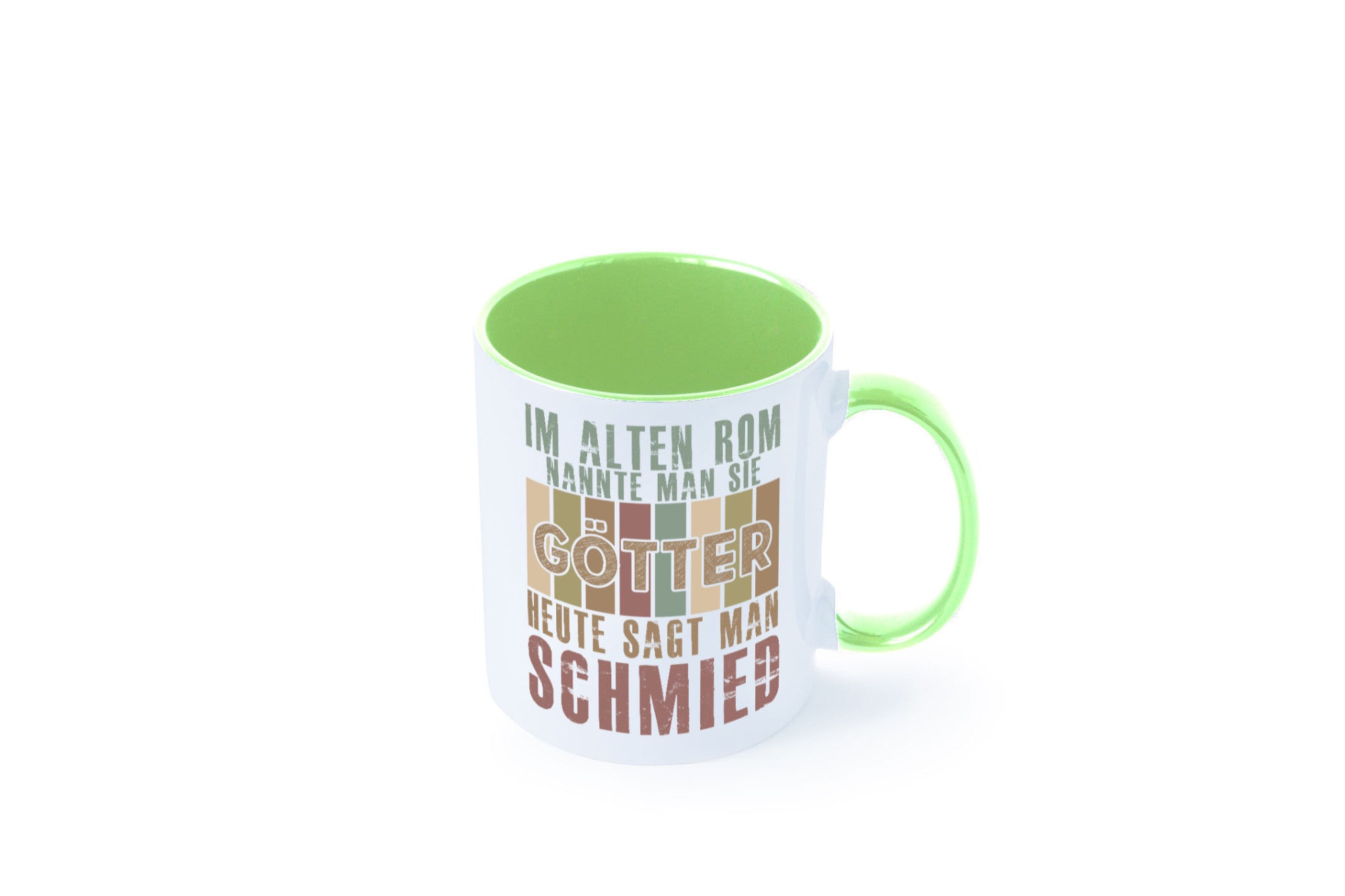 Heute sagt man: Schmied | schmieden lustig Humor Geschenkidee Geschenk Tasse
