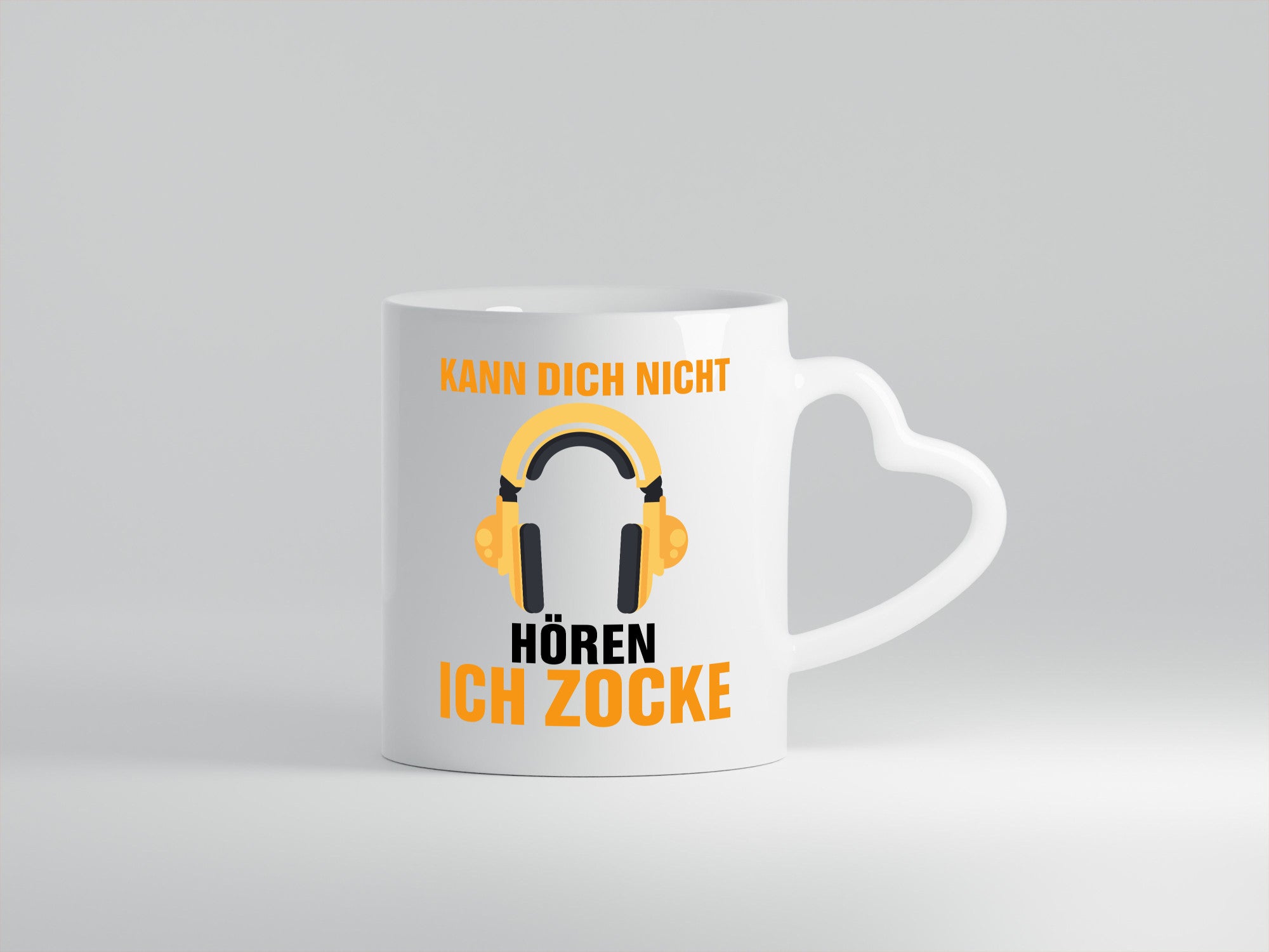 Kann dich nicht hören | Zocker Gamer Kopfhörer Nerd Humor Geschenkidee Tasse