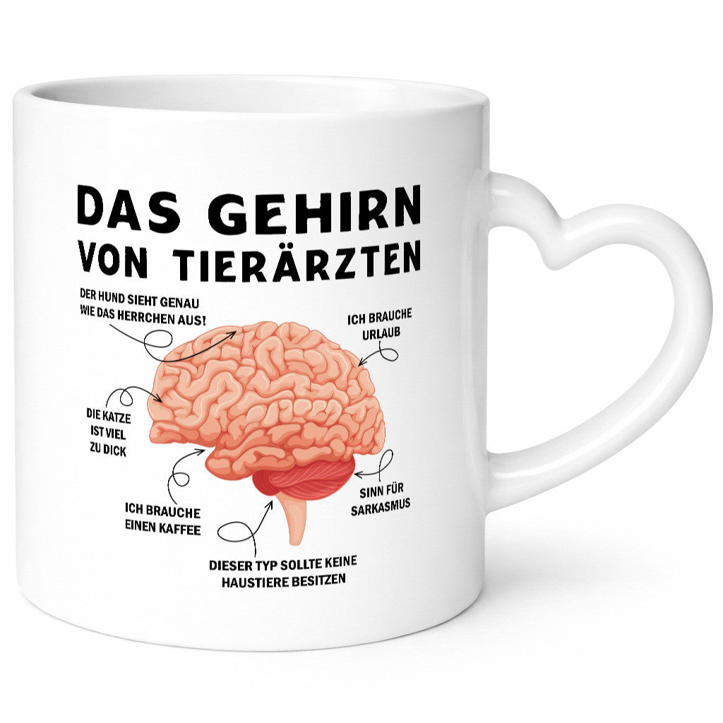 Das Gehirn von Tierärzte | Tierarzt Arzt Tiere Geschenk Tierliebhaber Humor