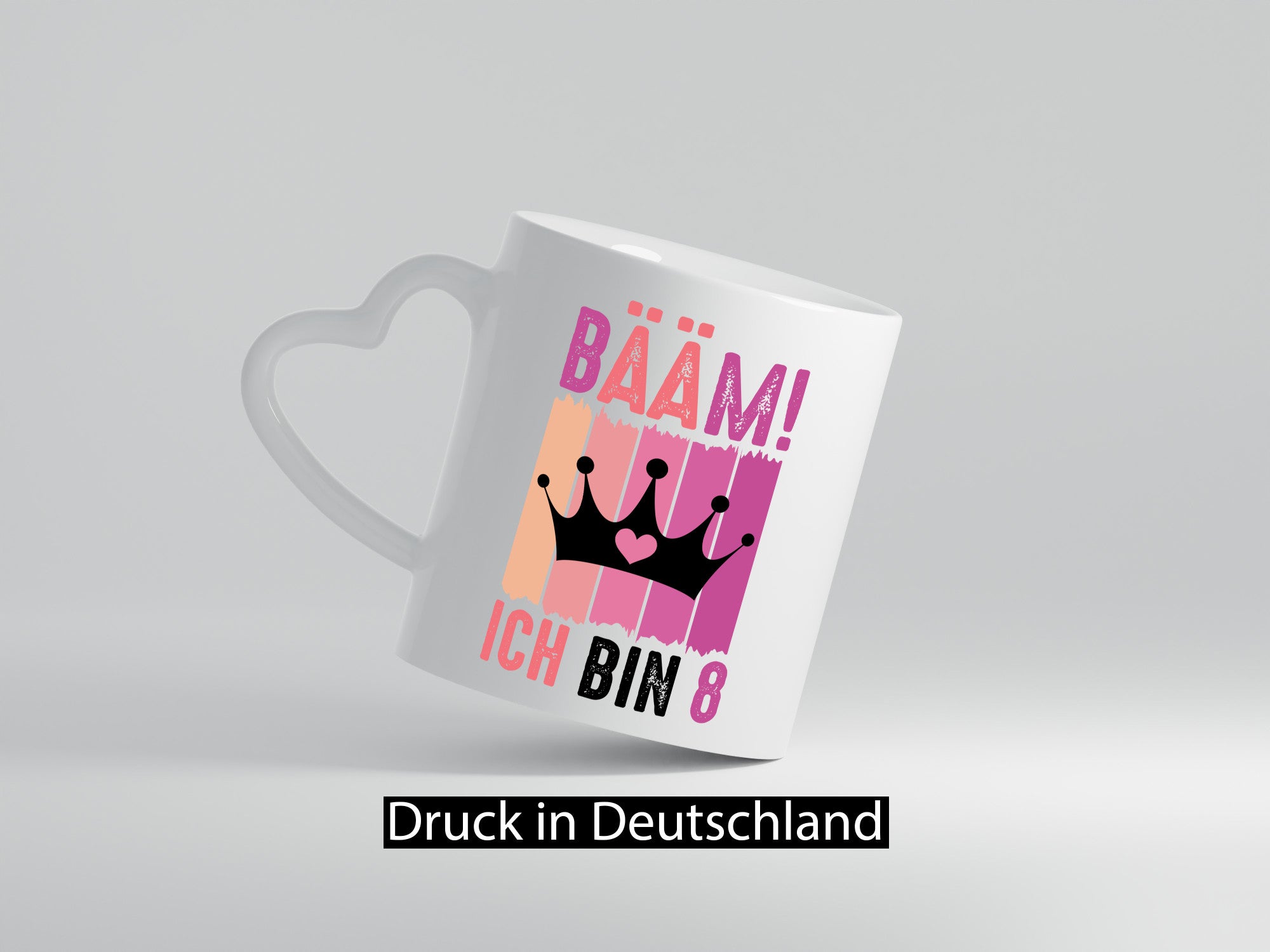 8. Geburtstag | 8 Jahre Bääm ich bin Krone lustig Geschenkidee Geschenk Tasse
