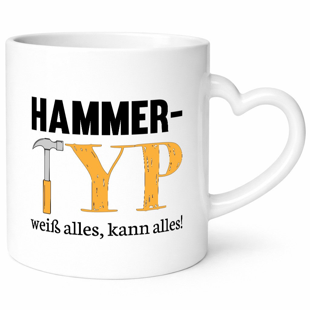 Hammer Typ | Kann alles weiß Papa ist der beste Geschenkidee Humor Tasse