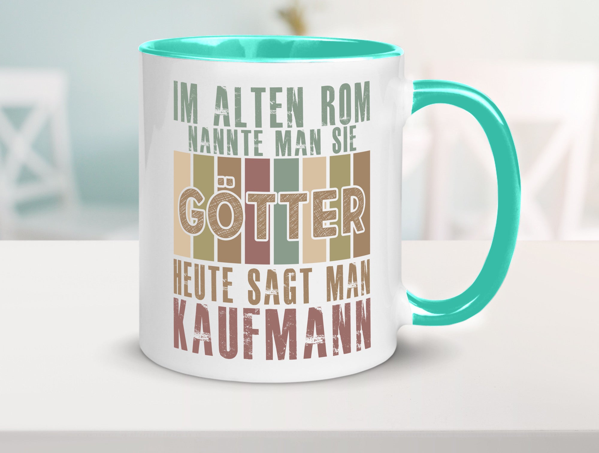 Heute sagt man: Kaufmann Kaufmänner lustig Humor Geschenkidee Geschenk Tasse