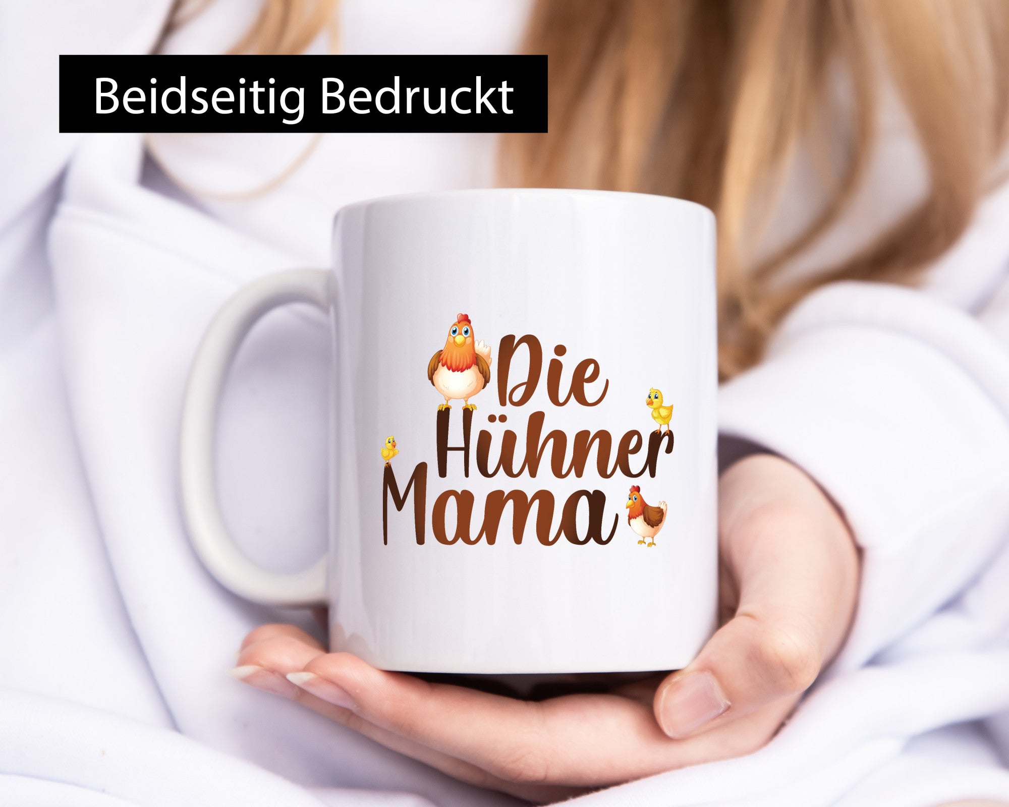 Die Hühner Mama | Huhn Küken Humor Familie Geschenkidee Tasse