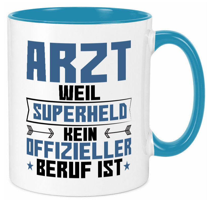 Superheld Arzt | Medizin Doktor Facharzt Geschenk Humor Geschenkidee lustiger