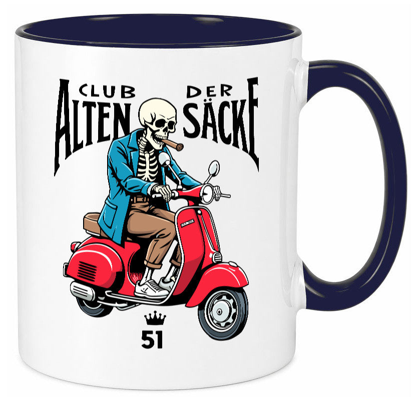 51. Geburtstag | 51 Jahre Club der alten Säcke Geschenk Geschenkidee lustiger Tasse
