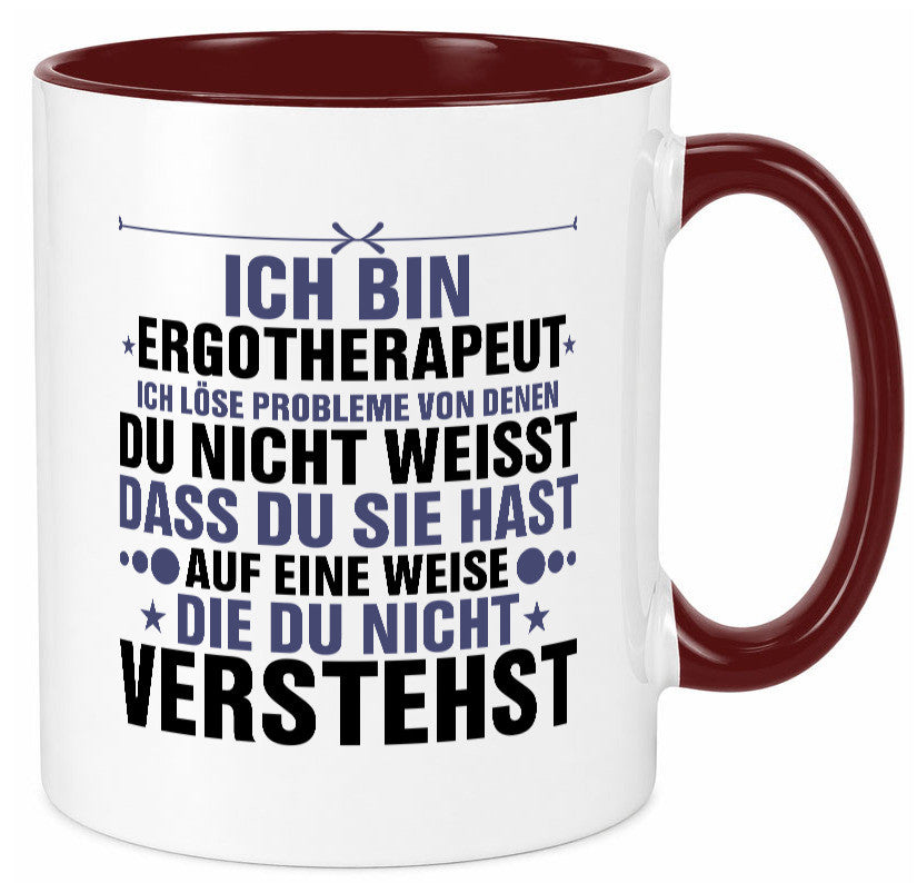Löse Probleme: Ergotherapeut | Ergotherapie v2 lustig Humor Geschenkidee