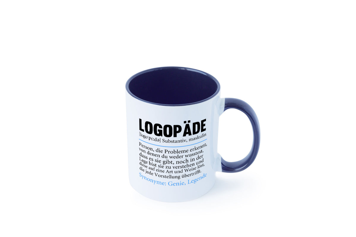 Logopäde | Spruch lustig Sprachtherapie Beruf lustiger Geschenk Arbeit Kollegen Tasse