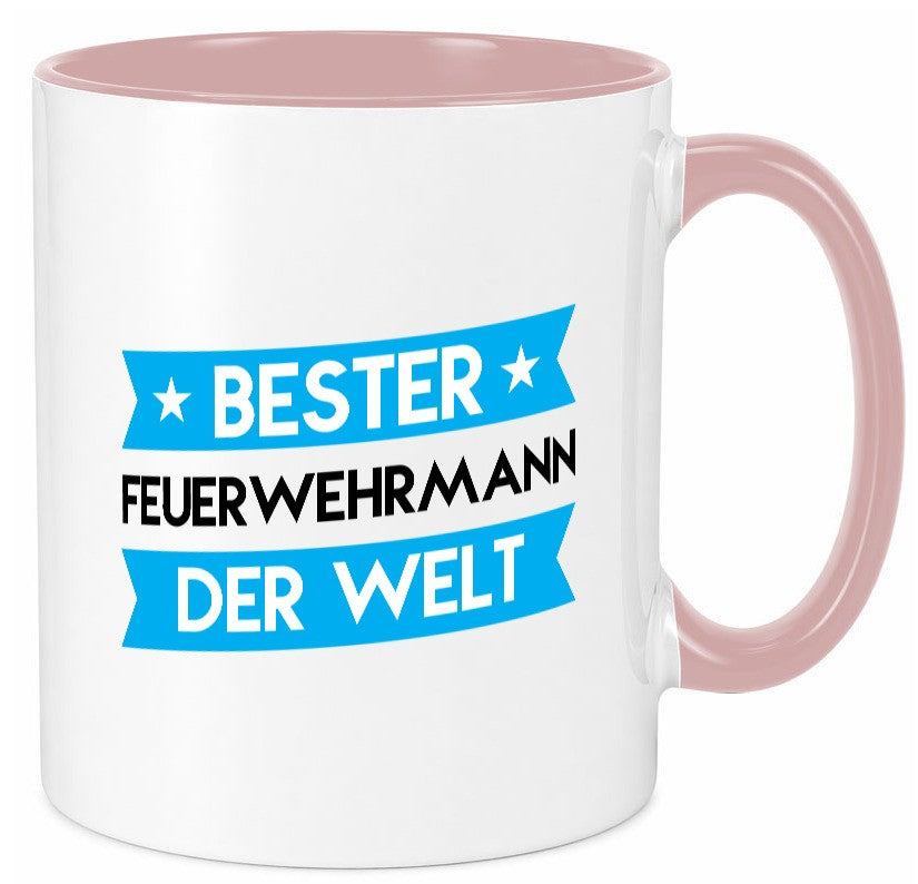 Bester Feuerwehrmann | Feuerwehr lustig Humor Geschenkidee Geschenk Tasse