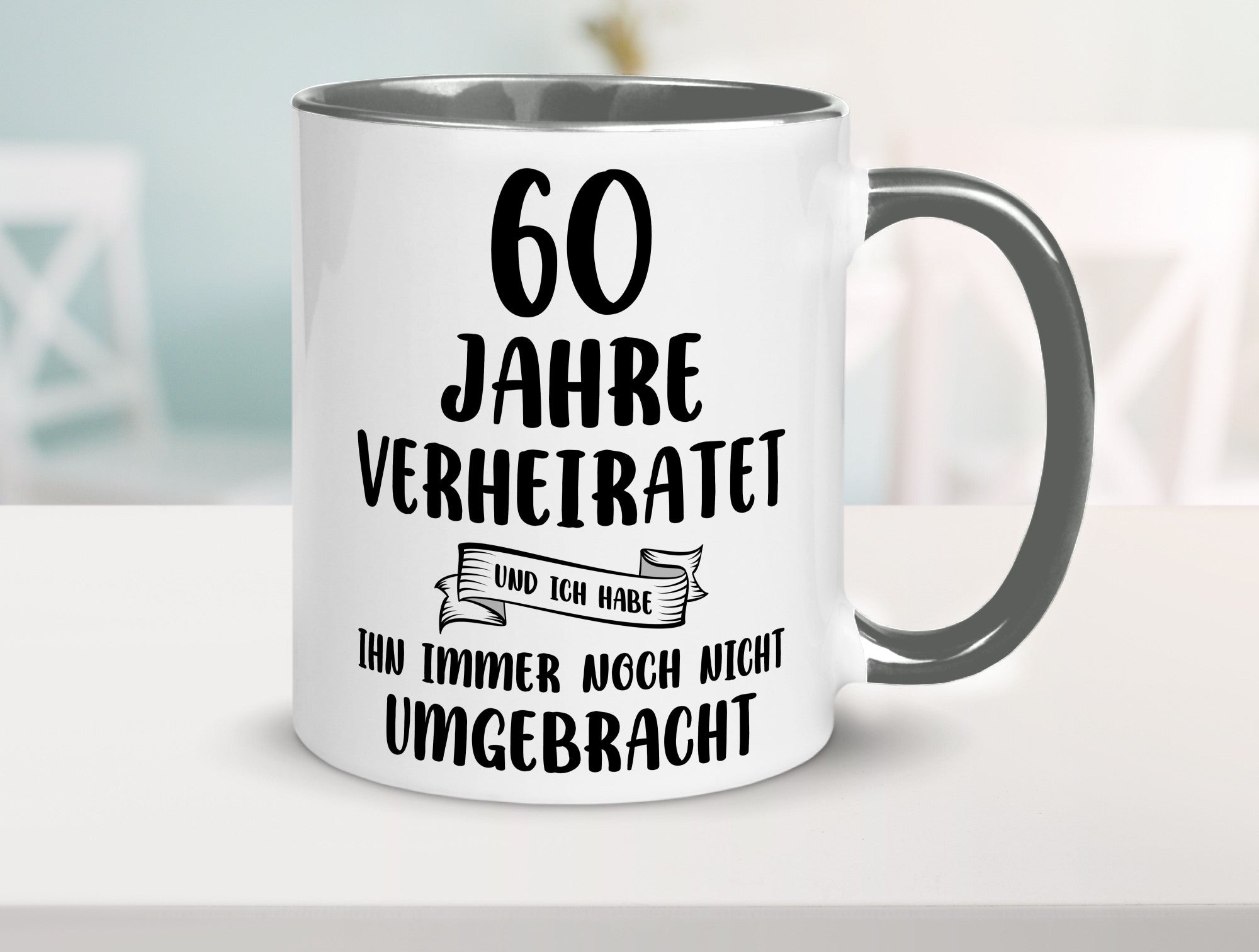 60 Jahre Verheiratet, immer noch am Leben! Geschenk Humor Geschenkidee lustiger