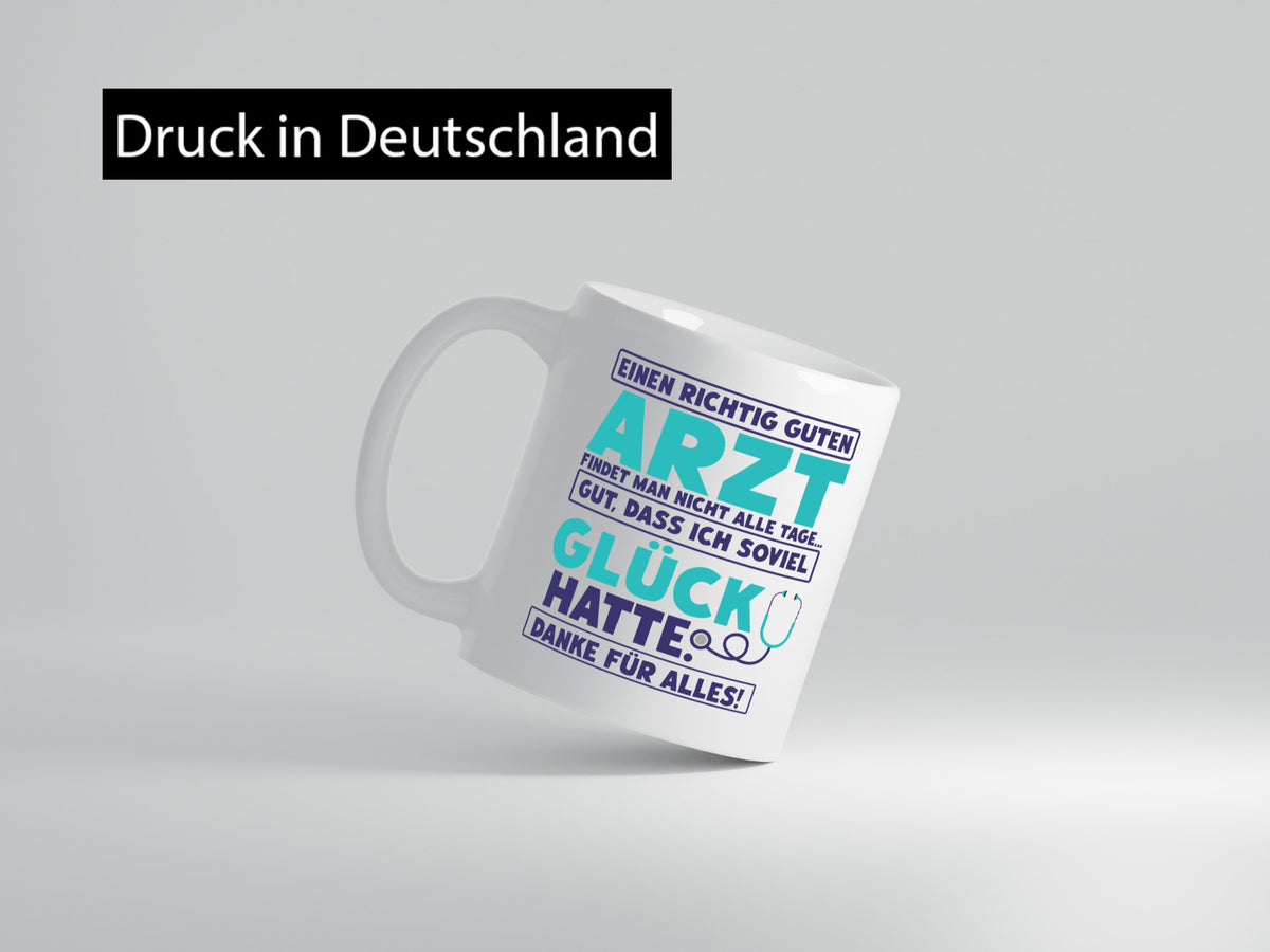 Richtig guter Arzt | Dankeschön Tasse Ärzte Spruch vl3 Humor Geschenkidee