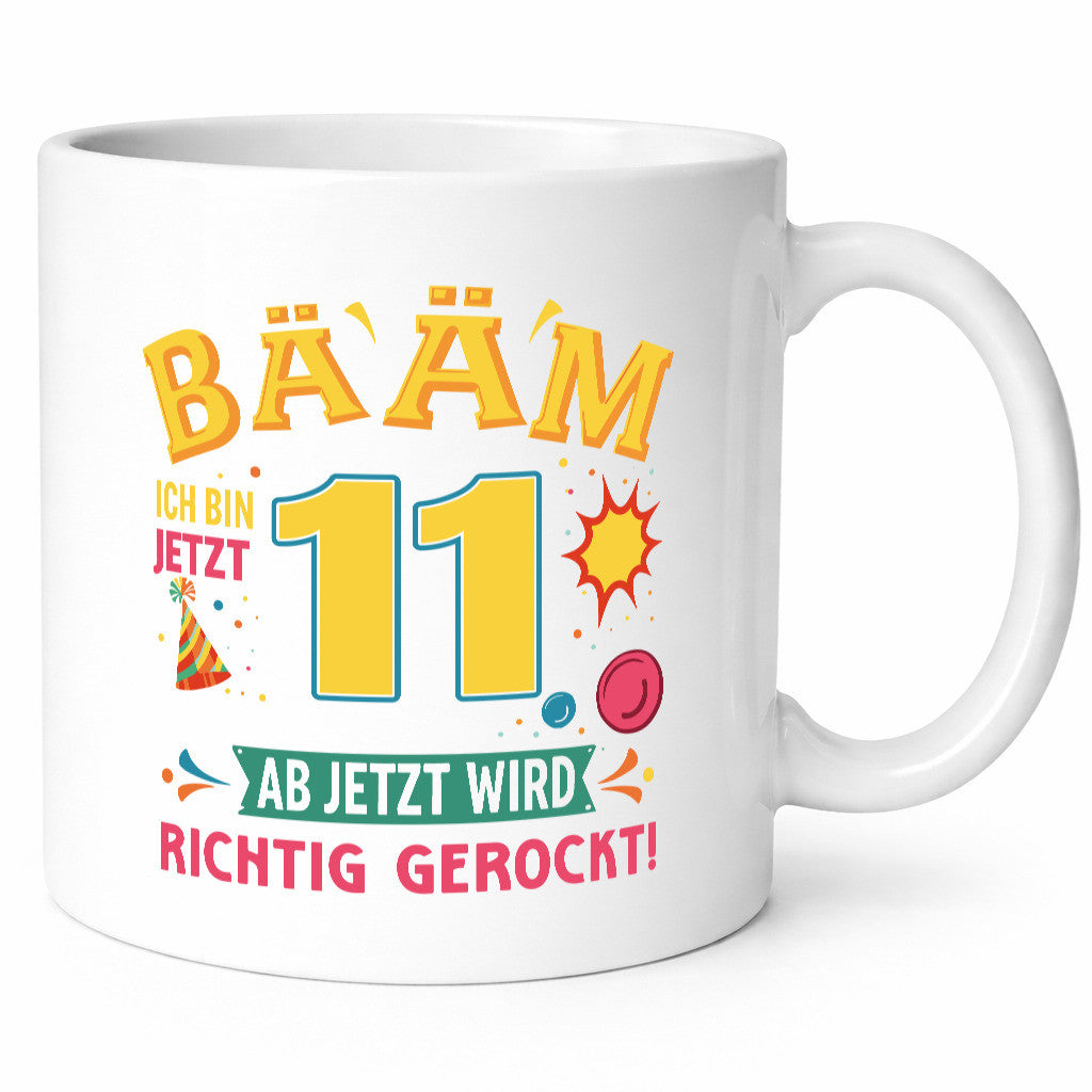 11. Geburtstag | 11 Jahre ab jetzt wird richtig gerockt lustig Geschenkidee