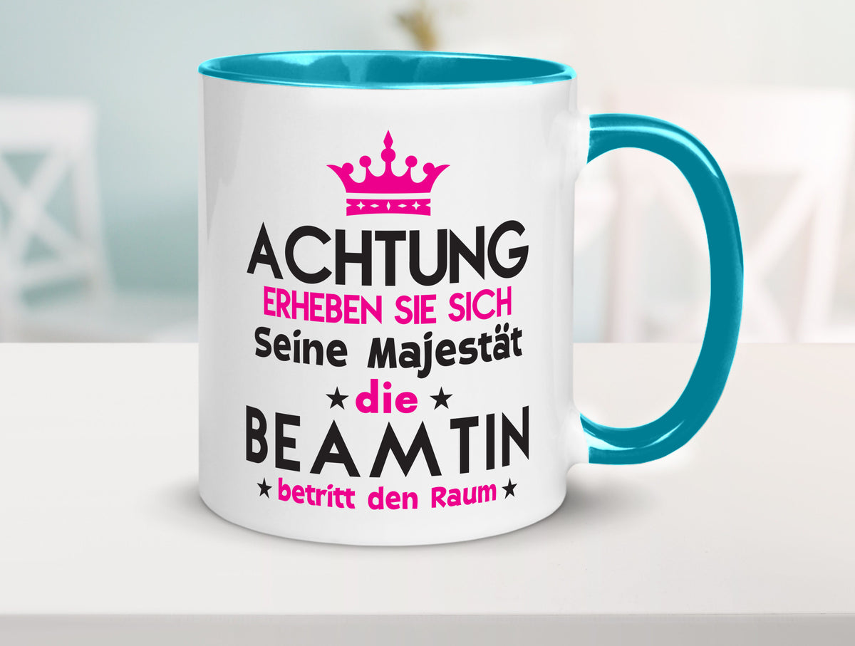 Seine Majestät Beamtin | Verbeamtung öffentlicher Dienst Geschenkidee Humor Tasse