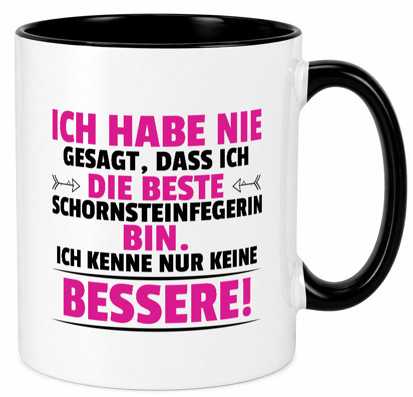 Die Beste Schornsteinfegerin | Kaminkehrer Handwerk lustig Humor Geschenkidee