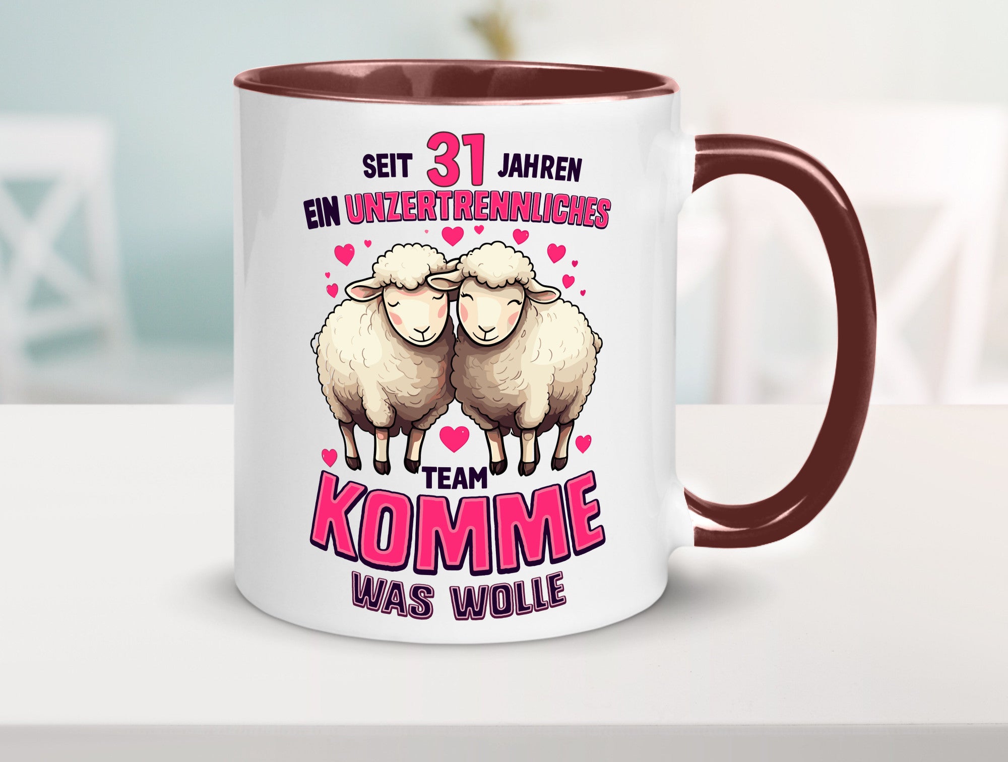 31 Jahre Verheiratet | ein Team Ehepaar Geschenk Humor Geschenkidee lustiger