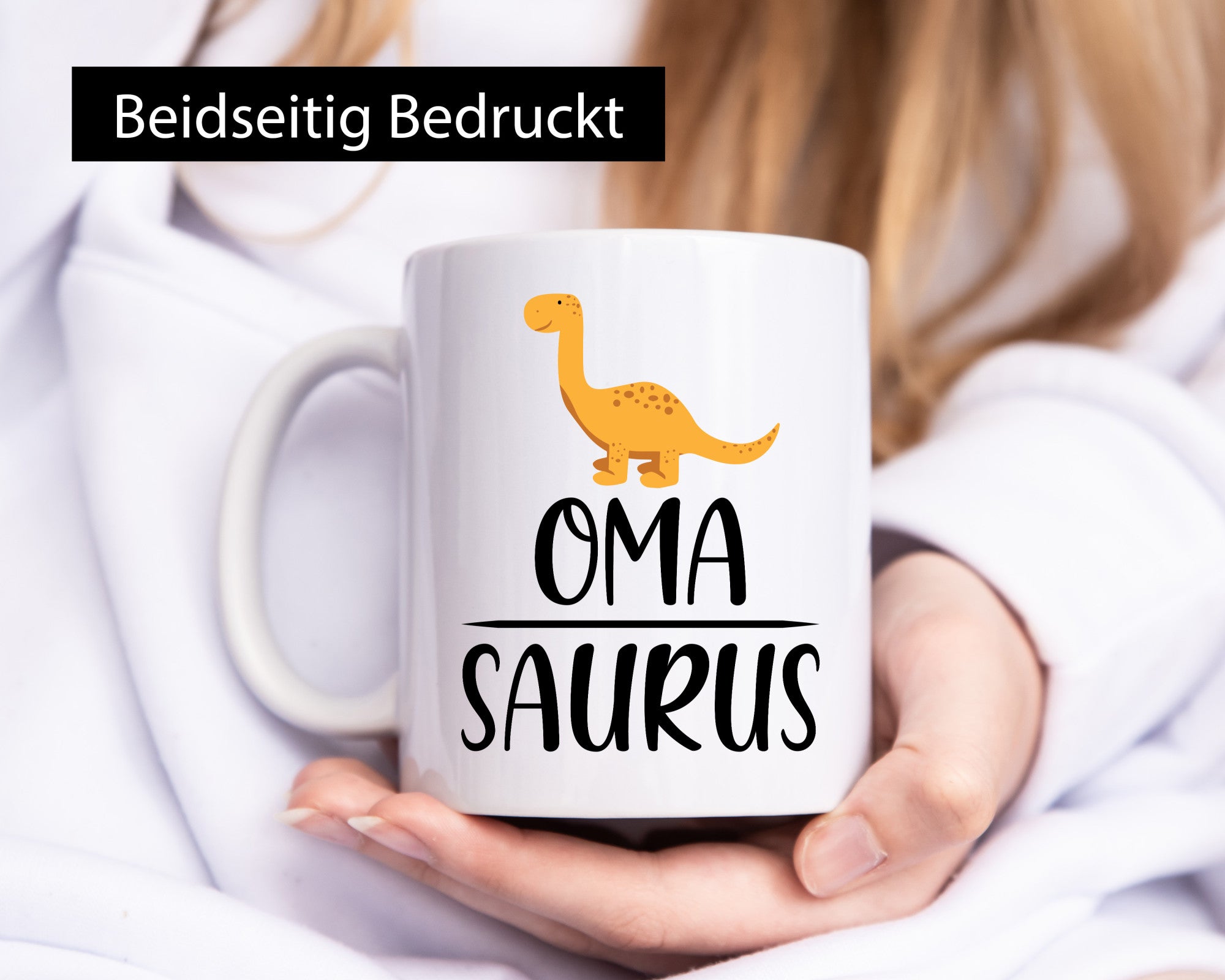 Oma Saurus | Dinosaurier Großmutter Geschenkidee Familie Humor Tasse