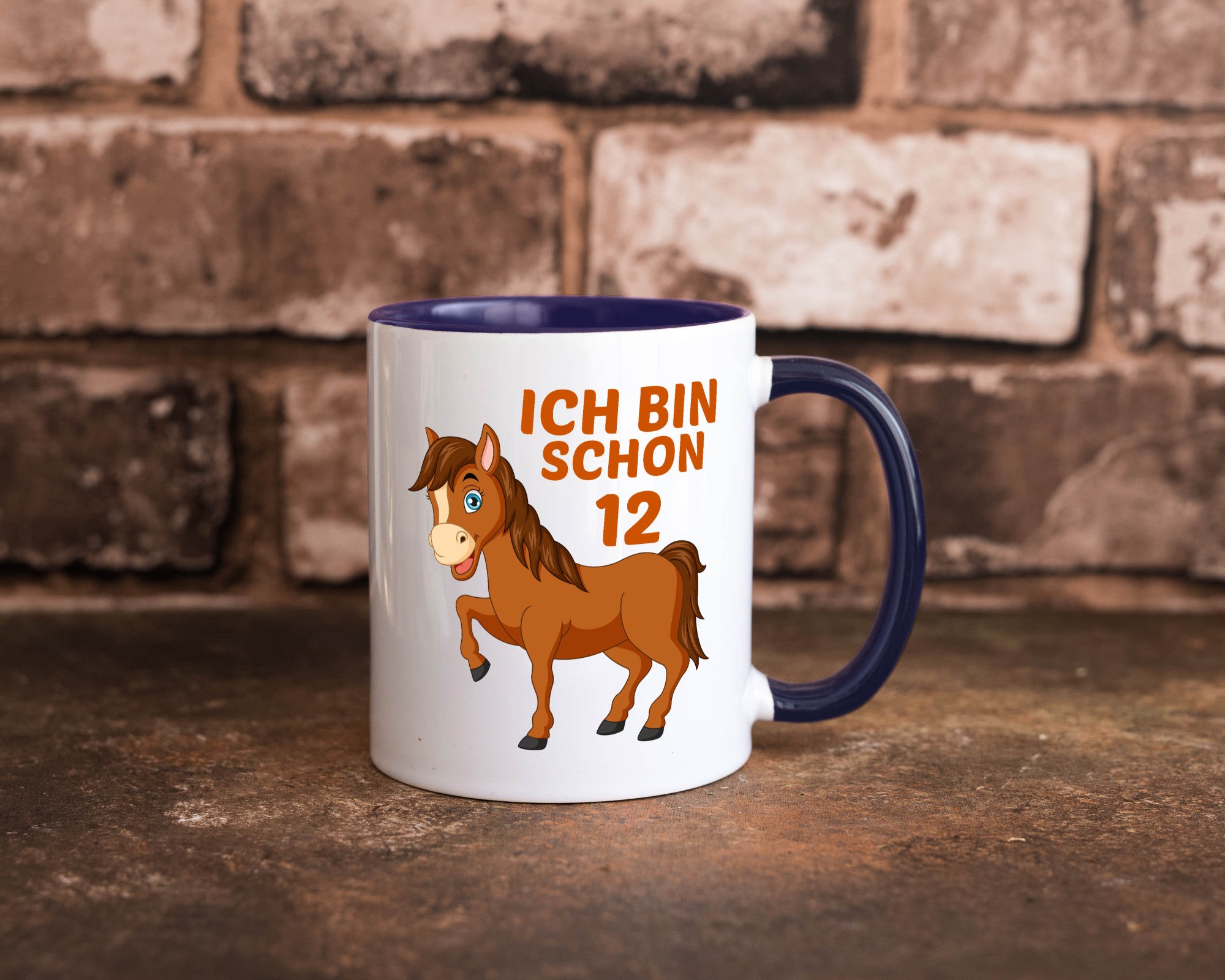 12. Geburtstag | Ich bin schon 12 Pferde Pony Geschenkidee Humor Tasse