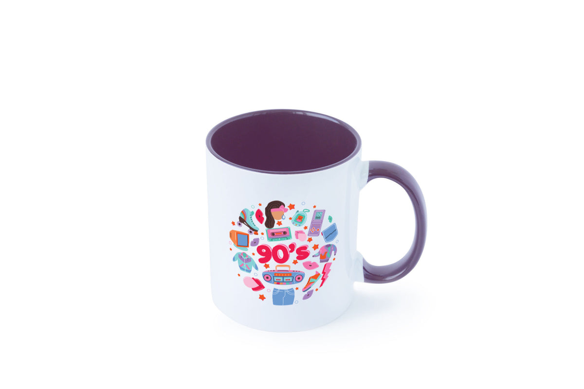 90er Jahre | Alte Zeit Nostalgie Humor Geschenkidee Tasse